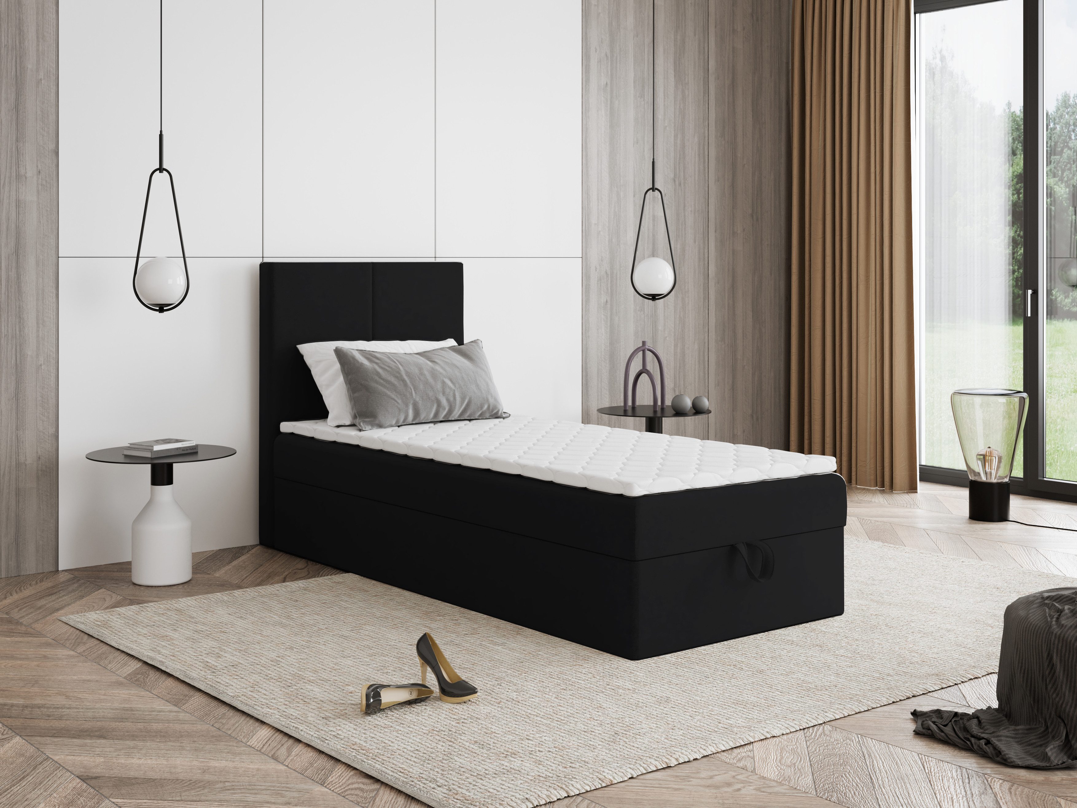 Godre Boxspringbett mit Bettkasten FARO Mini günstig online kaufen