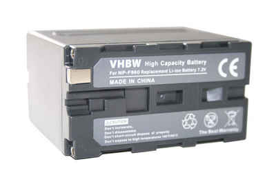 vhbw kompatibel mit Video Devices 4K recording monitors, PIX-E, PIX 240i Kamera-Akku Li-Ion 6000 mAh (7,2 V)