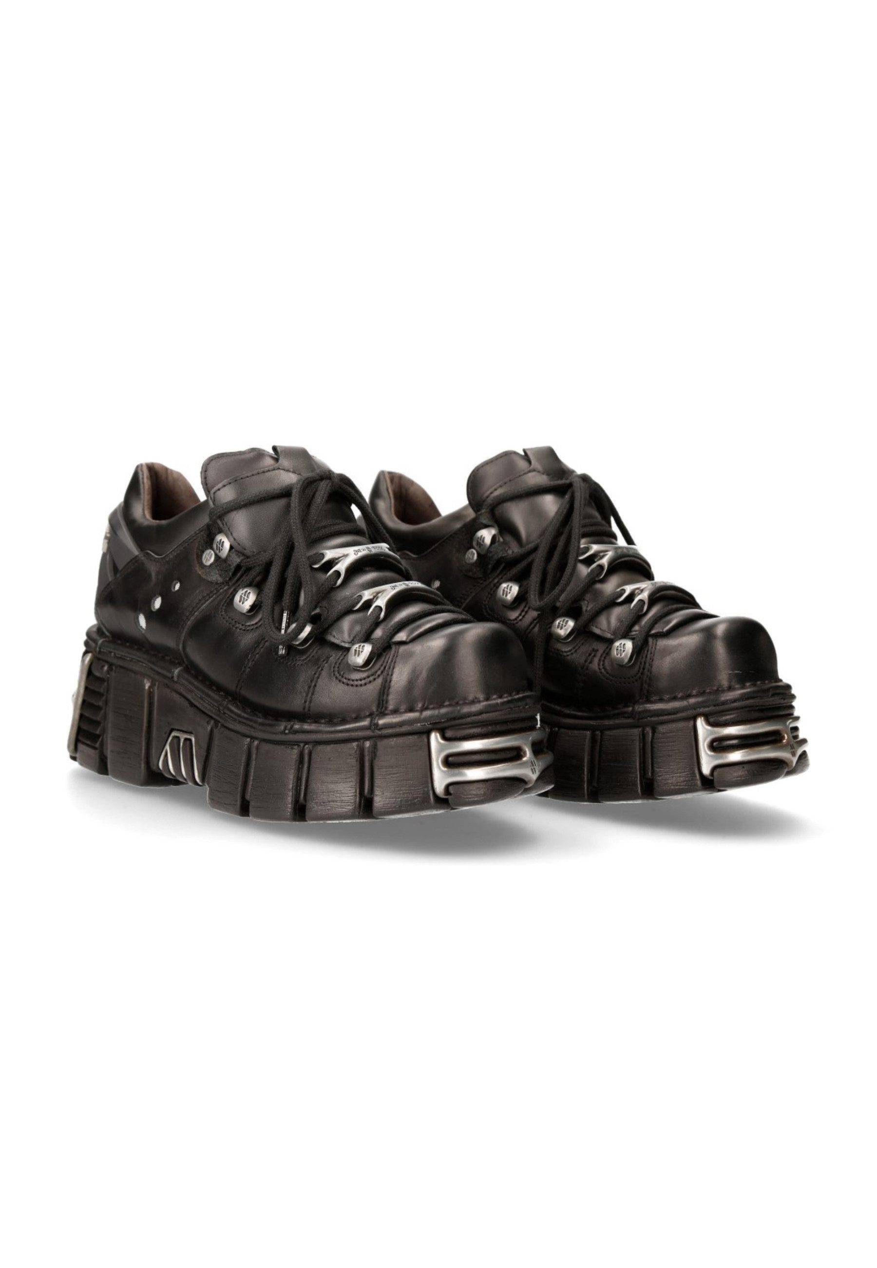 NEW ROCK M-120N-S26 Plateausneaker Handgefertigt in Spanien aus echtem Leder