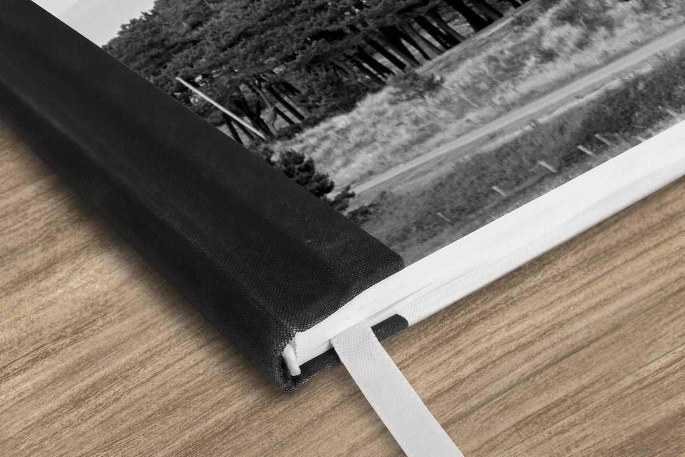 Thumbnail - MuchoWow Notizbuch Strand - Leuchtturm - Bäume, Notebook, Notizblock a5, Tagebuch, Journal Liniert