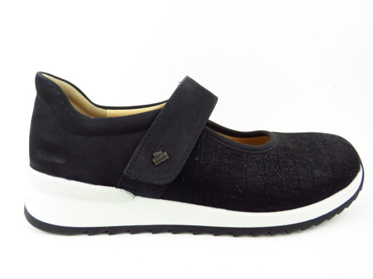 Finn Comfort Assenza Stretch schwarz Ballerina