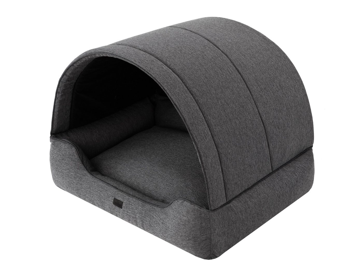 Hobbydog Hundehütte Prompter 2-in-1 aus Inari mit abnehmbarem Bezug, pflegeleicht, handwaschbar, für Zuhause & Balkon
