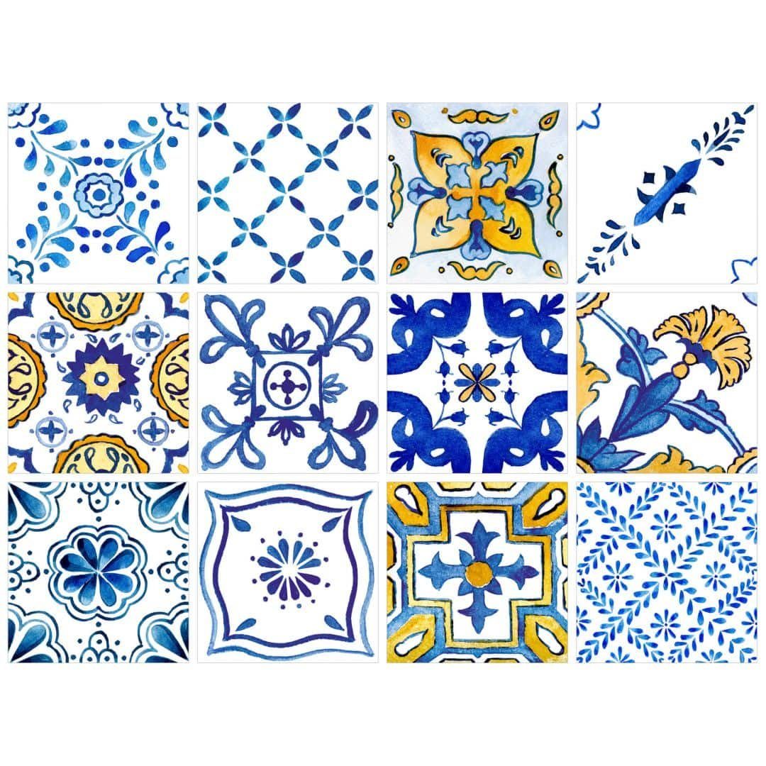 K&L Wall Art Fliesenaufkleber selbstklebend Wandschutz günstig online kaufen