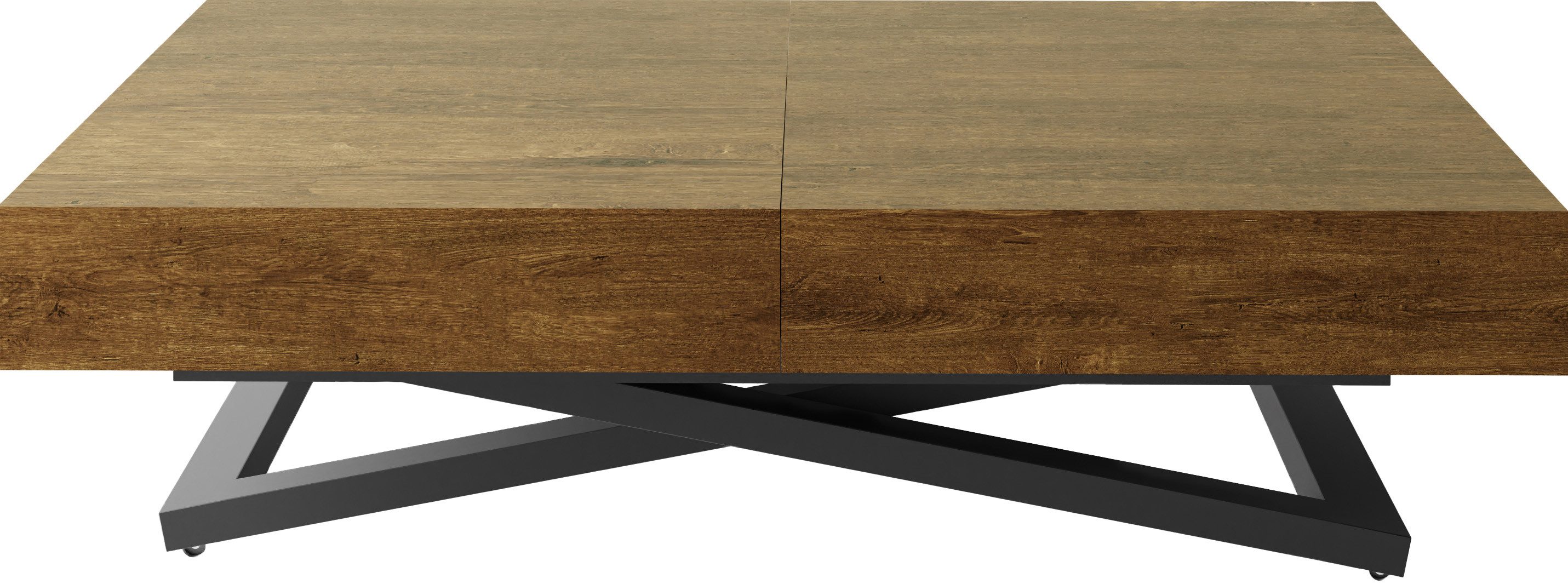 WFL GROUP Couchtisch Cavetta U (erhältlich in einer Größe – 120x80x27-76 cm günstig online kaufen