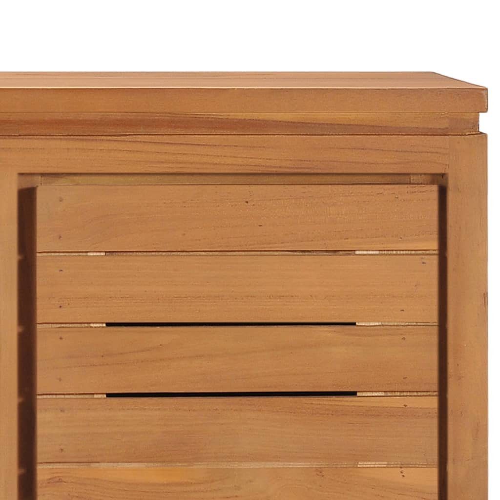 x Teak cm Massivholz 30 vidaXL TV-Schrank 110 40 x TV-Schrank