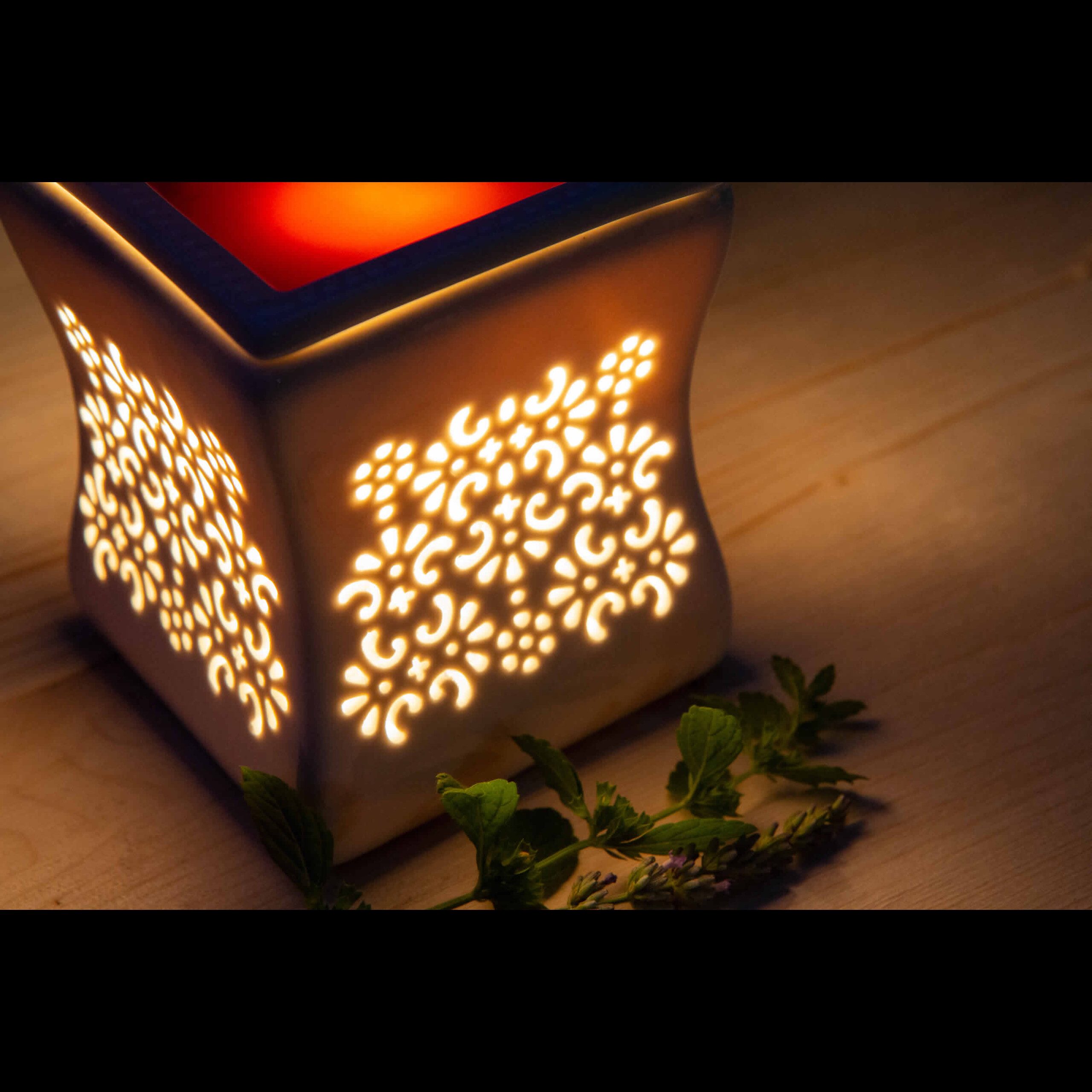 Candle BROTHERS Duftlampe Elektrische Duftlampe Keramik 25W