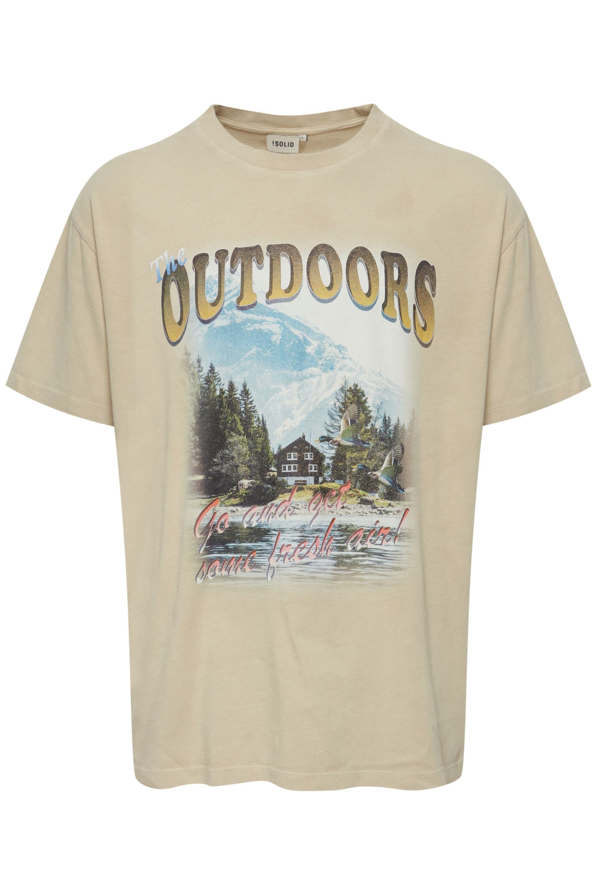 OATMEAL SDHamood T-Shirt (130401) !Solid