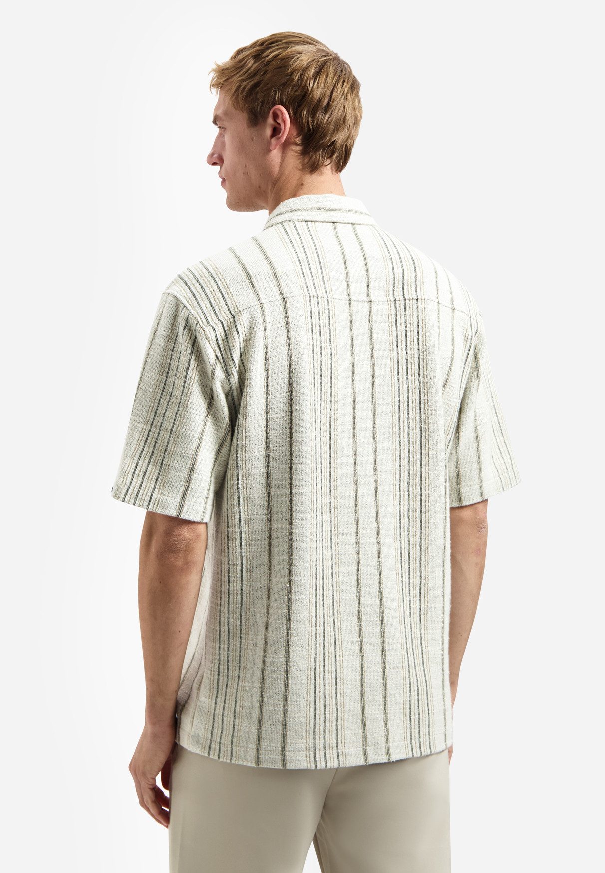 NO EXCESS Kurzarmhemd Shirt Short Sleeve - Herrenhemd - Sommerhemd