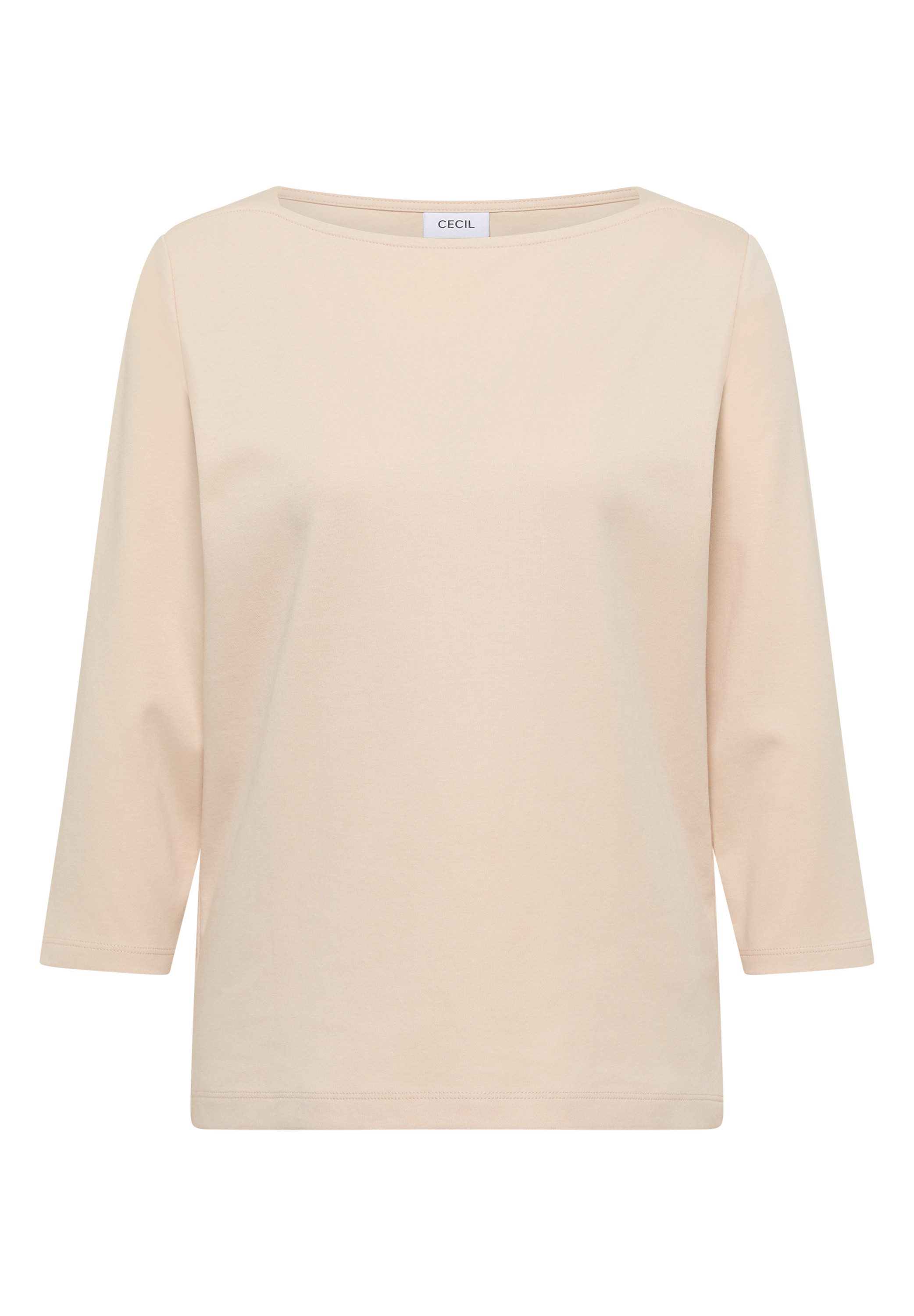CECIL 3/4-Arm-Shirt aus reiner Baumwolle – Bild 4 von 5