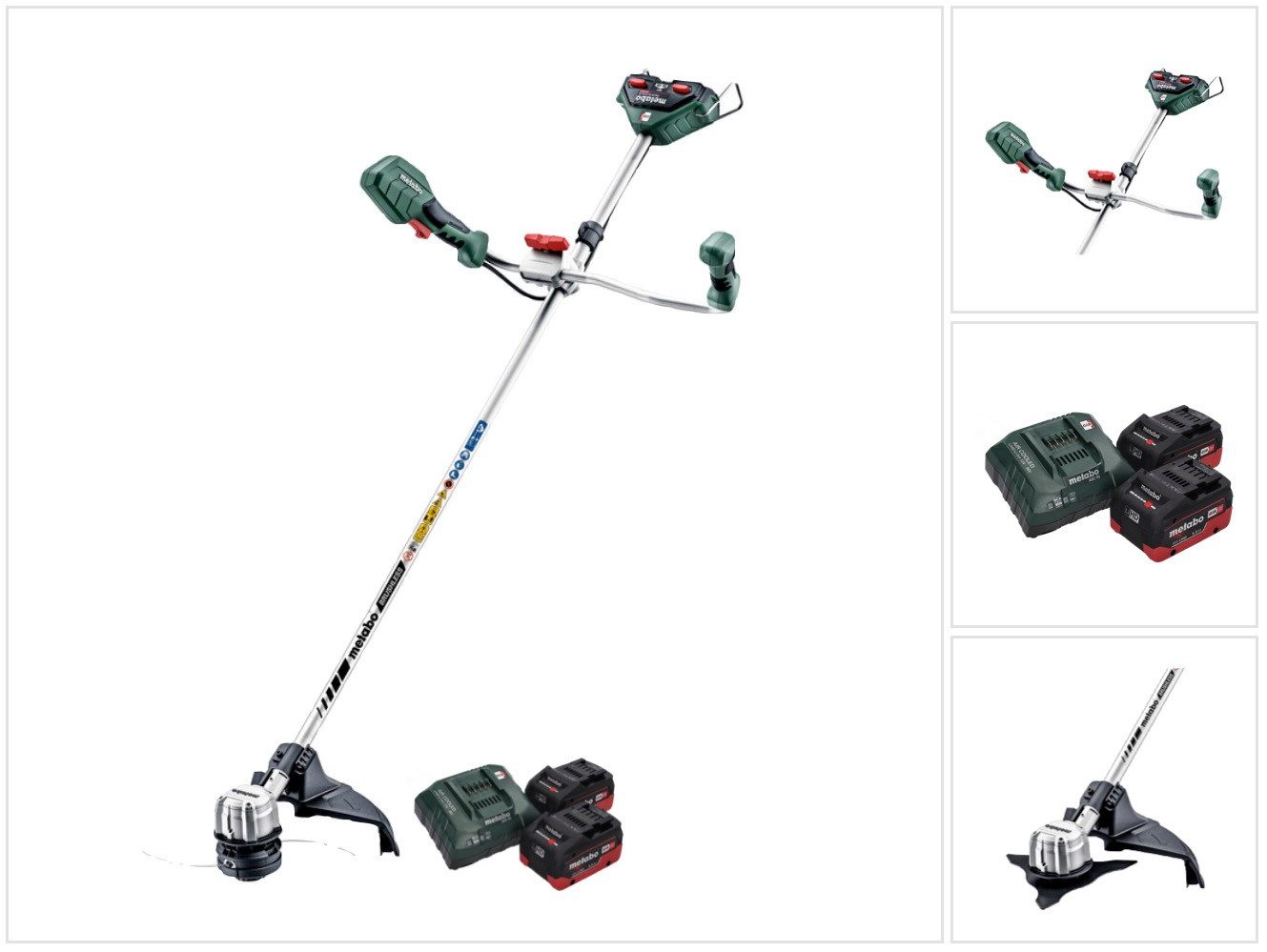 metabo Benzin-Motorsense FSB 36-18 LTX BL 40 Akku Freischneider 36 V (2x 18 V) Zweihandgriff