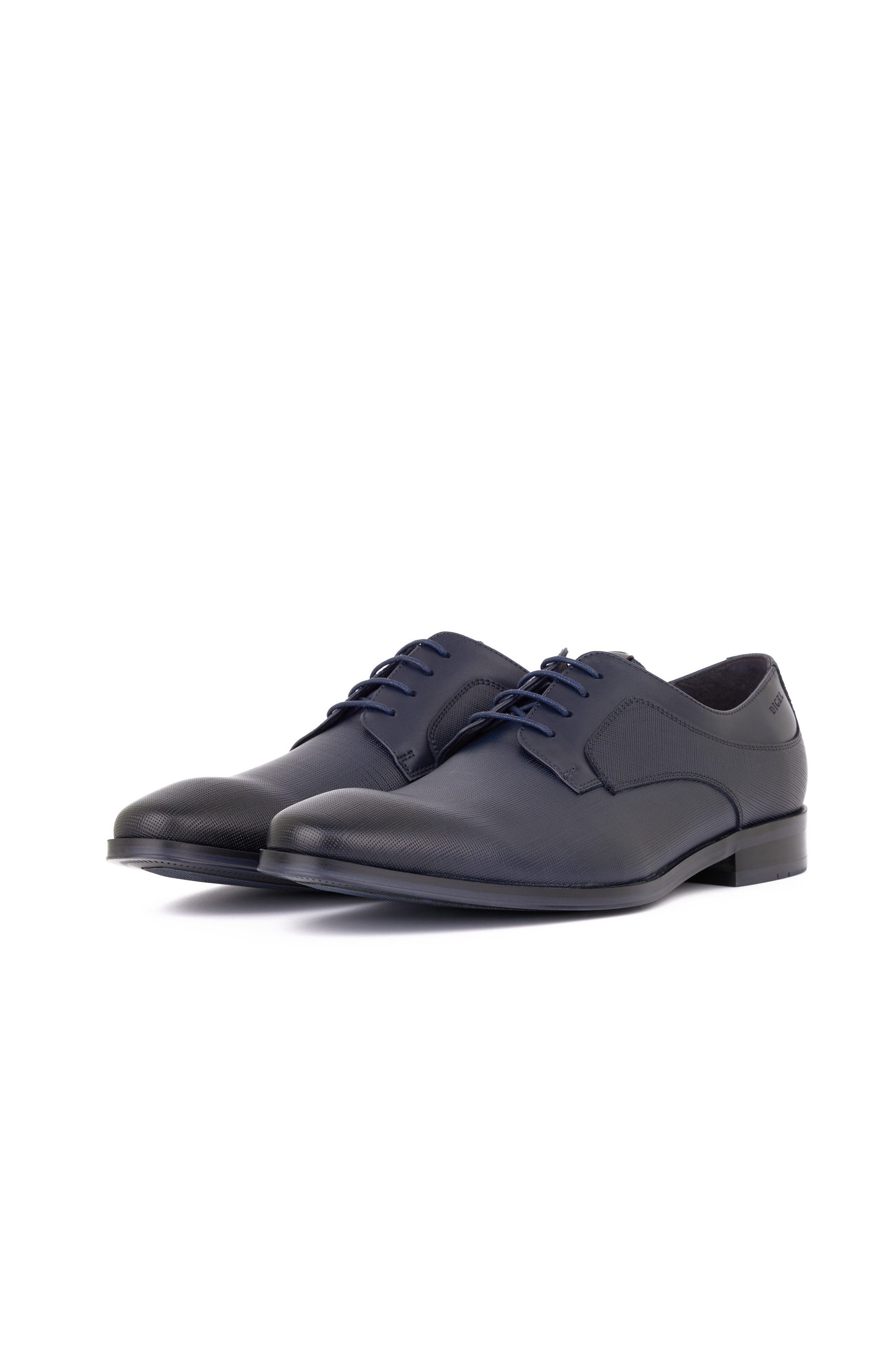 Digel Sio Schnürschuh Kontrast-Schnürsenkel, Perforiertes Leder günstig online kaufen
