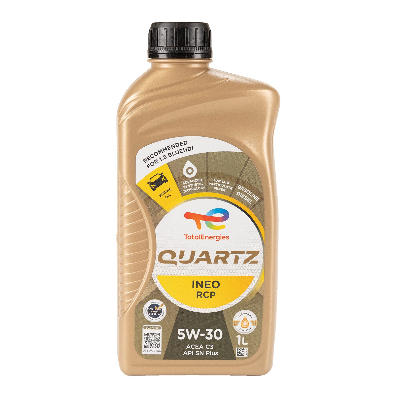 TotalEnergies Motoröl Total Engine Quartz INEO RCP 5W-30 Motoröl Stellantis FPW9.55535/03