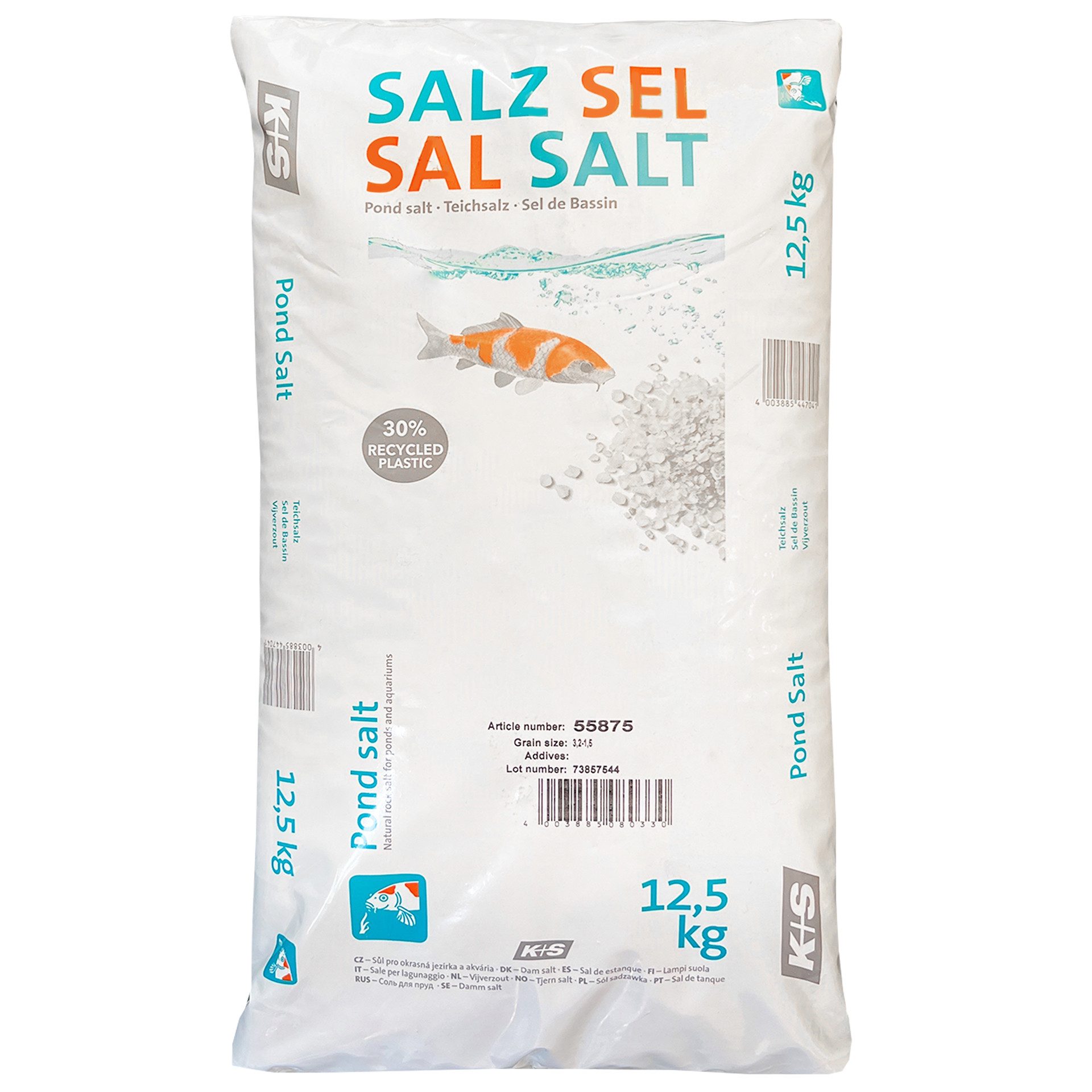 K+S Teichpflege 12,5kg Sack Teichsalz für günstig online kaufen