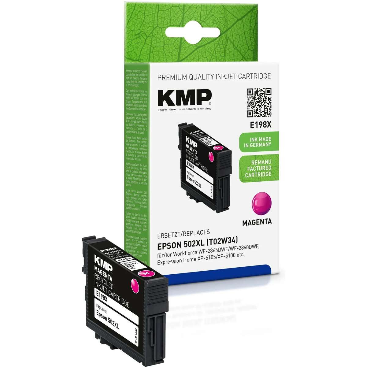 KMP 1647,4006 Druckerpatrone 1 Stück(e) Kompatibel Hohe (XL) Ausbeute Tintenpatrone