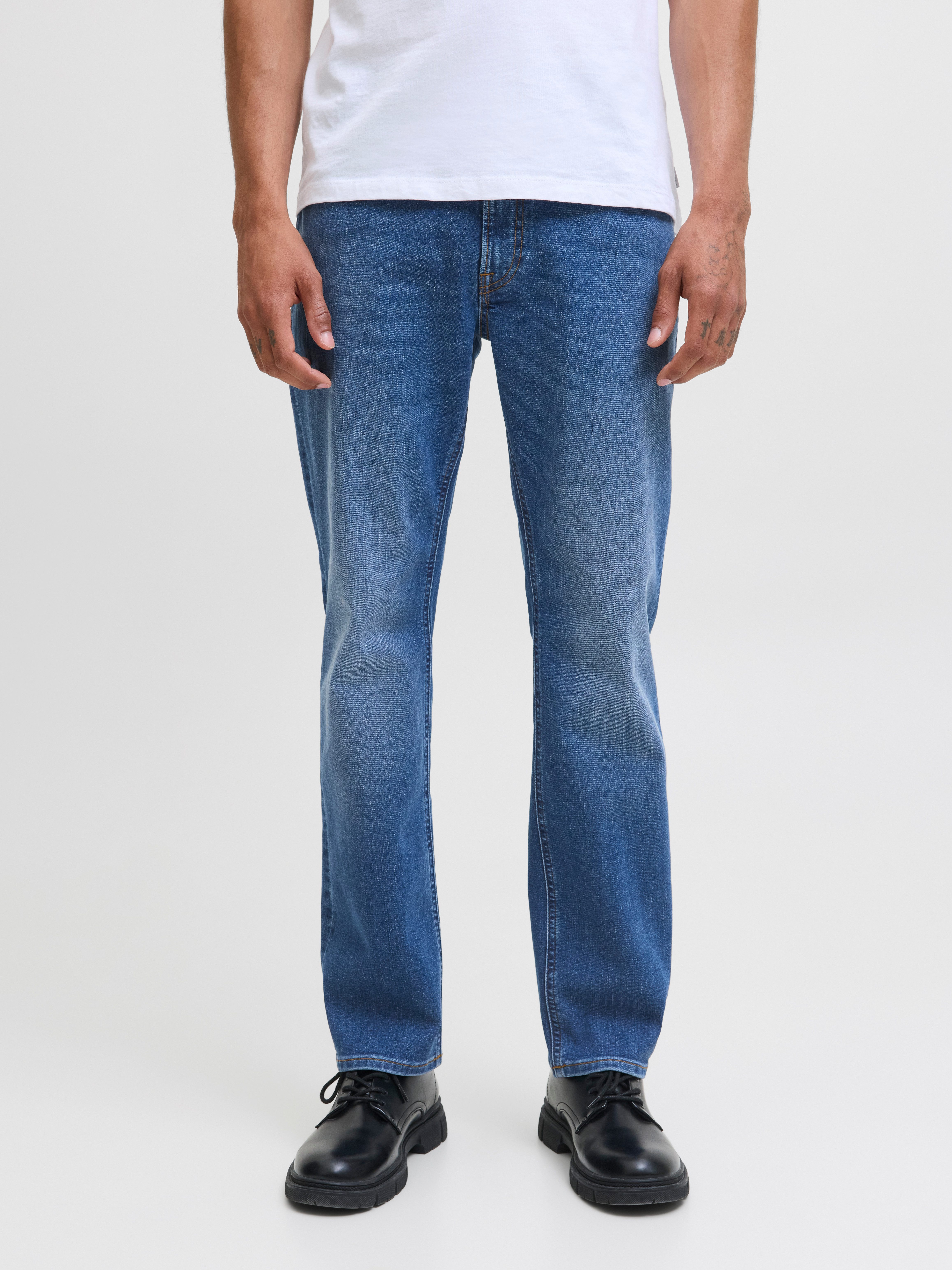 Jack & Jones Straight-Jeans JJICLARK JJORIGINAL SQ 2 günstig online kaufen