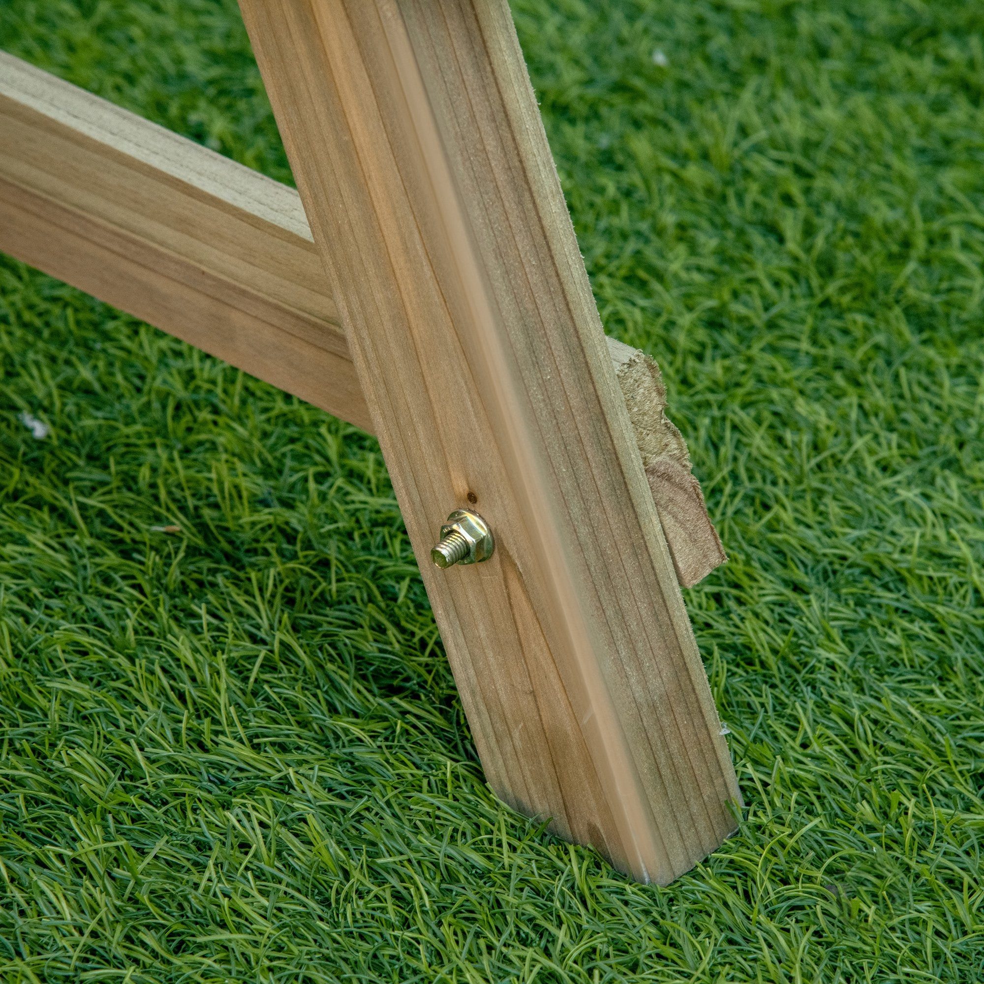MC Star Hochbeet Dreistufiger Leiterpflanzkasten, vertikaler Pflanzkasten aus Holz (mit Vliesstoff und Abflusslöchern, Stadtgarten für Pflanzen, Blumentöpfe, 71 x 61 x 77 cm, Natur)