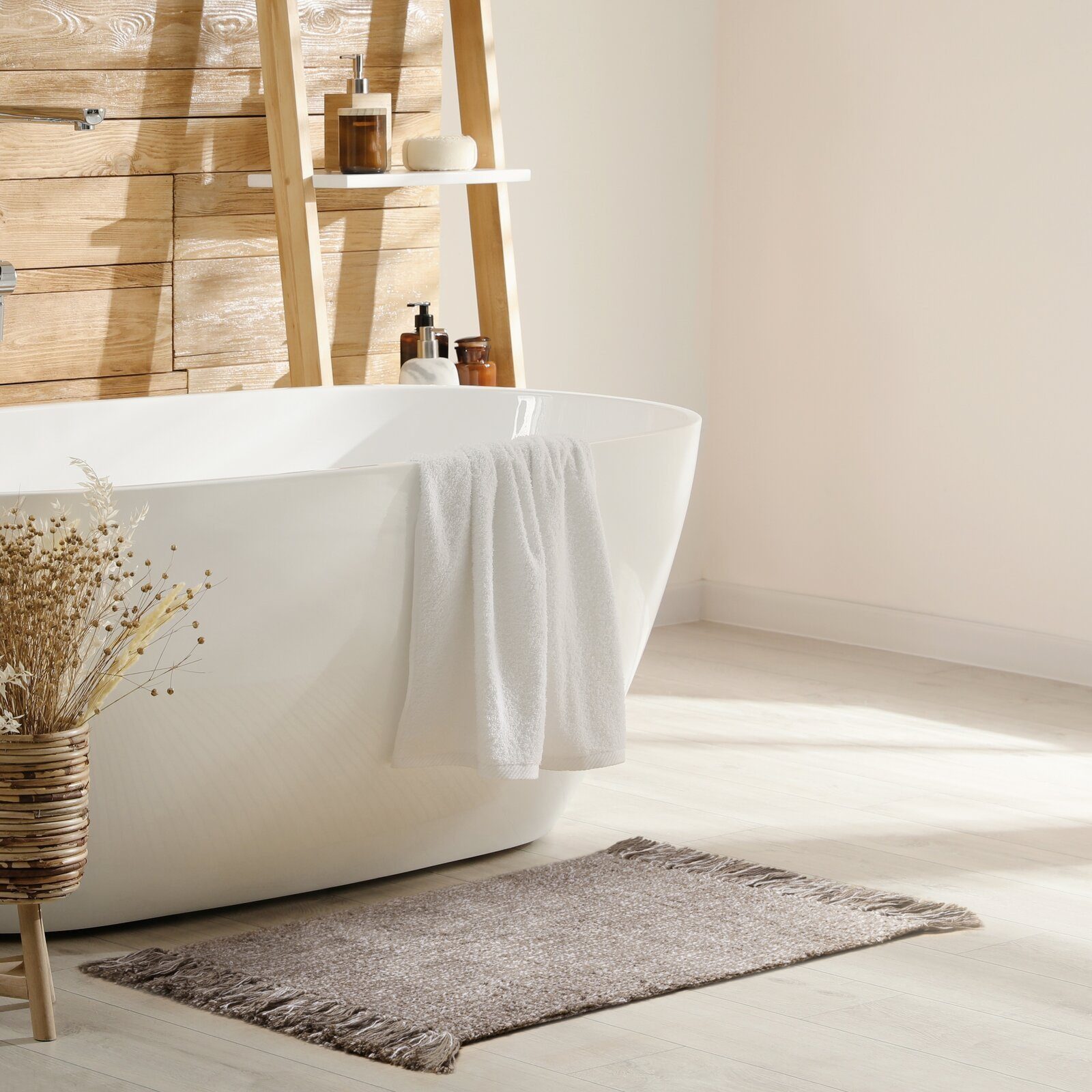 Eurofirany Badematte LANA, Badezimmer, Schlafzimmer, 60 günstig online kaufen