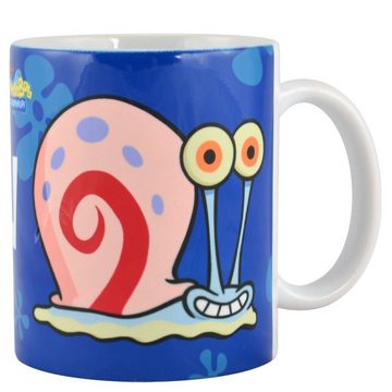 United Labels® Tasse Spongebob Tasse Gary - Meow 320 ml, Keramik