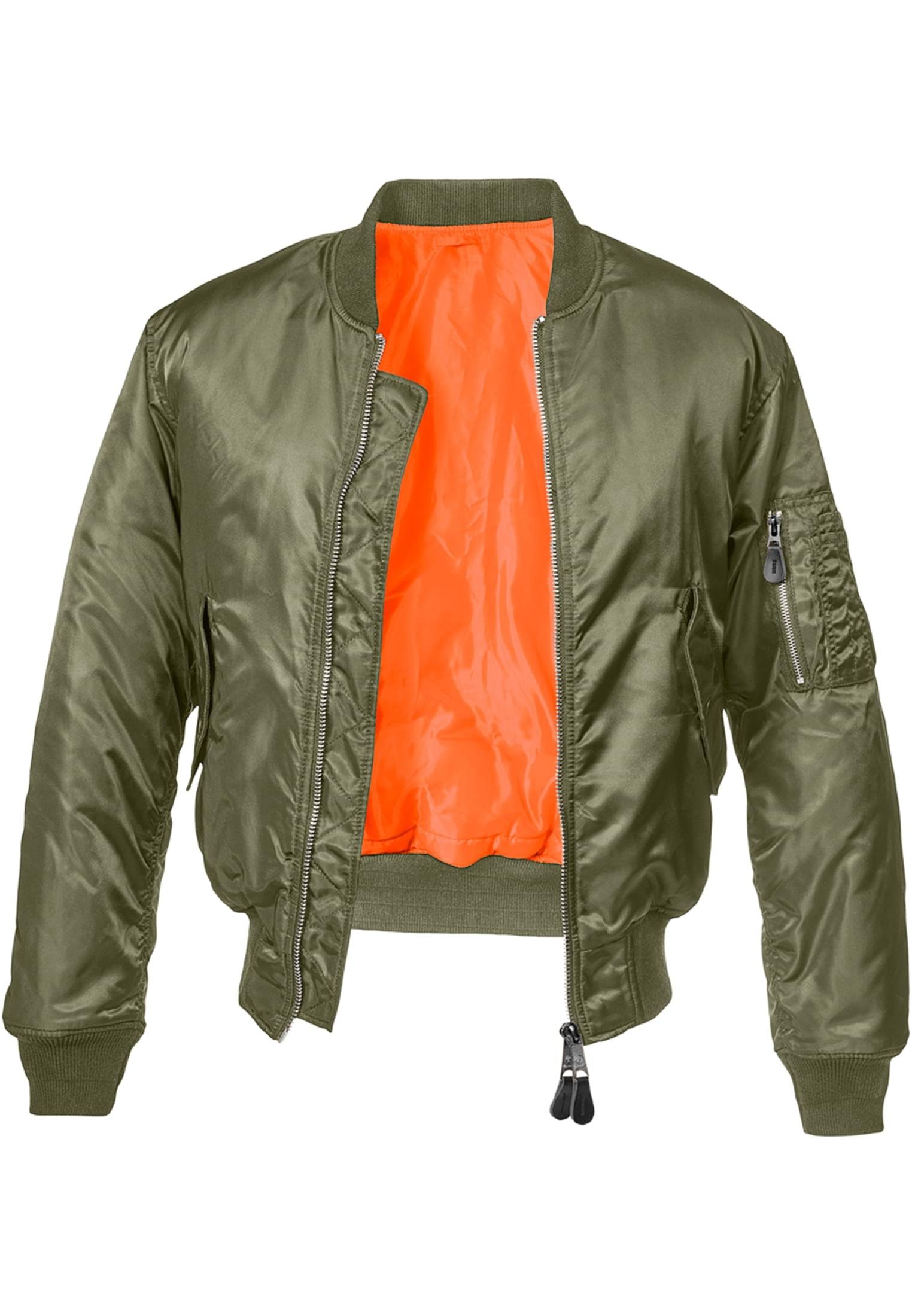 hat einen supergünstigen Ausverkauf! Brandit Sommerjacke Herren MA1 Bomber (1-St) olive Jacket