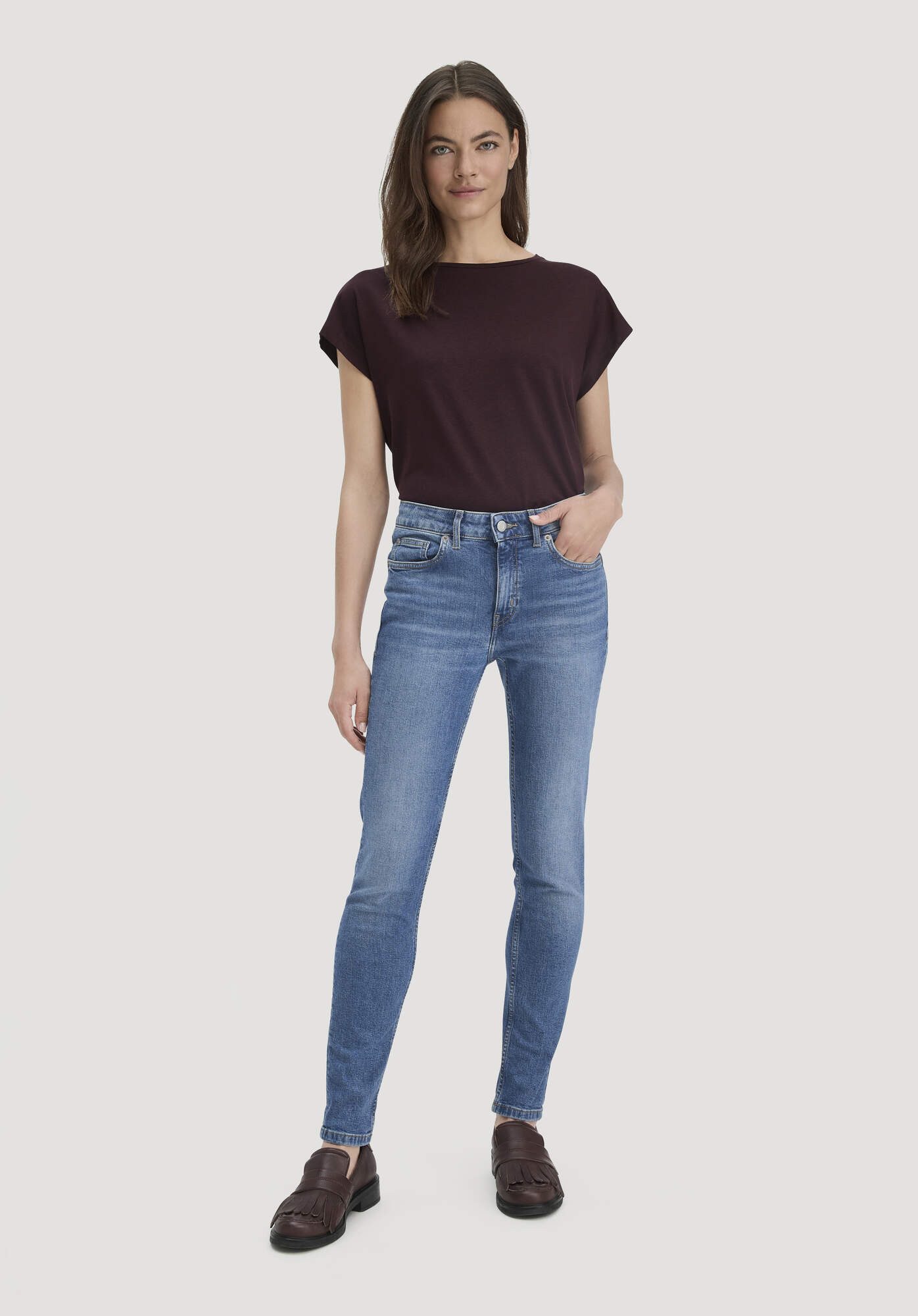 Hessnatur Bequeme Jeans aus Bio-Denim (1-tlg) aus Bio-Denim günstig online kaufen