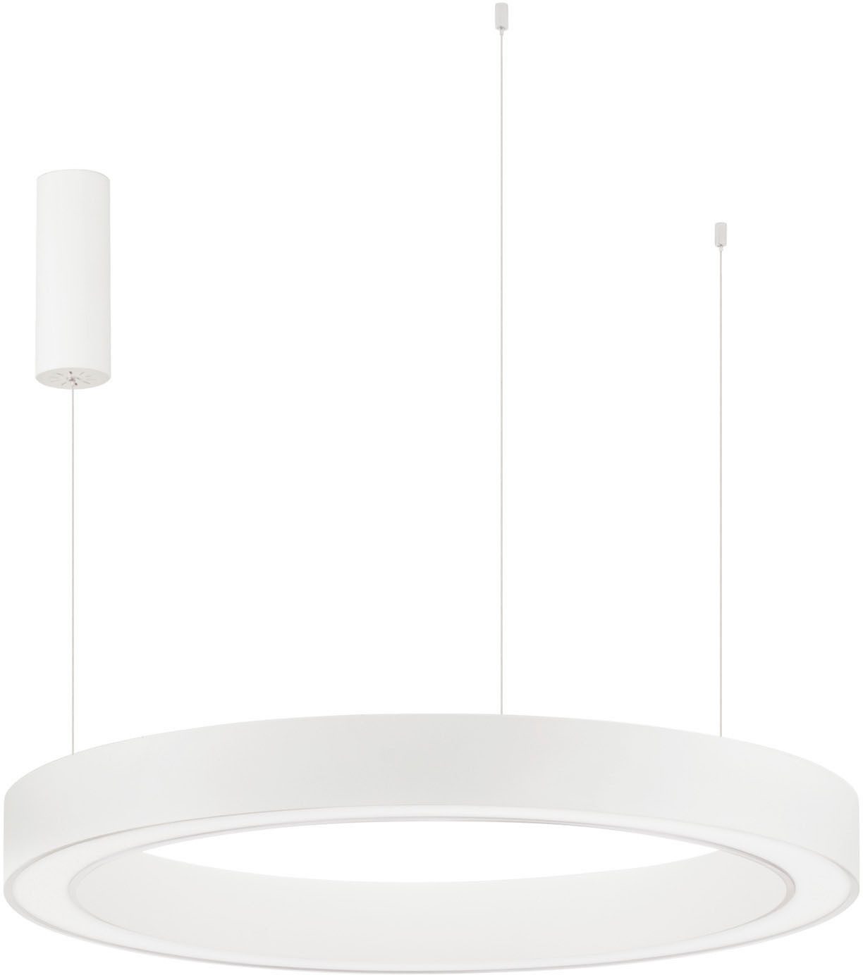 Nova Luce LED-Hängeleuchte MORBIDO, dimmbar über Fernbedienung, LED fest integriert, Warmweiß