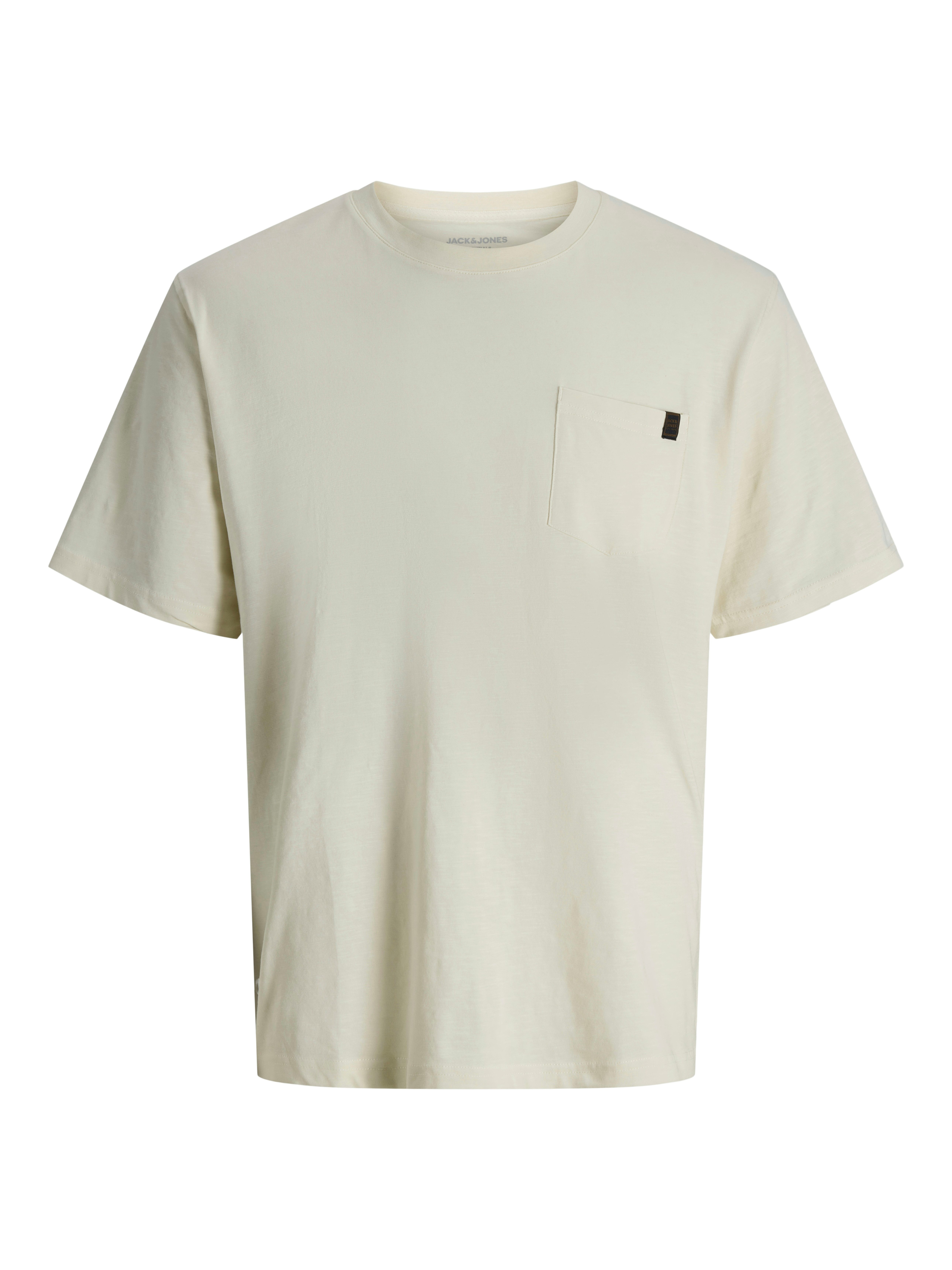 Jack & Jones Kurzarmshirt JJEDOVER SLUB TEE SS NOOS Baumwollmischung, relaxed fit – Bild 5 von 5