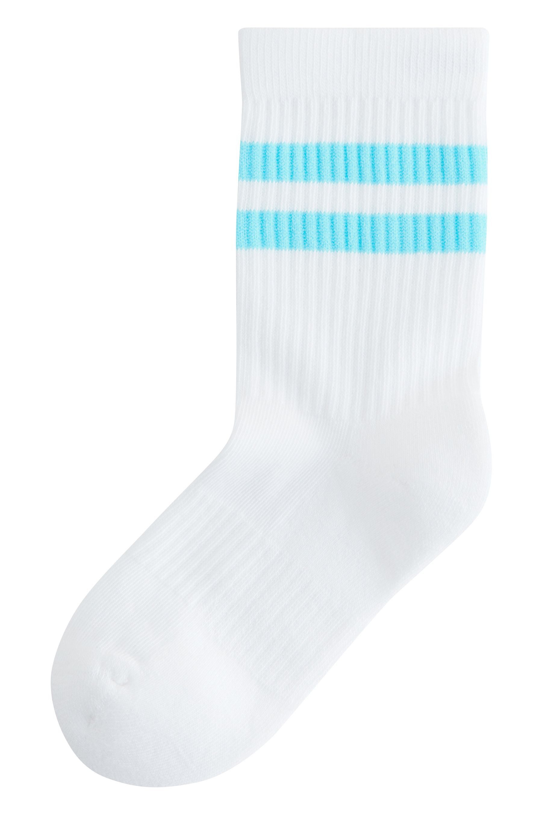 Next Kurzsocken Gerippte Socken mit hohem Baumwollanteil, 5er-Pack (1-Paar)