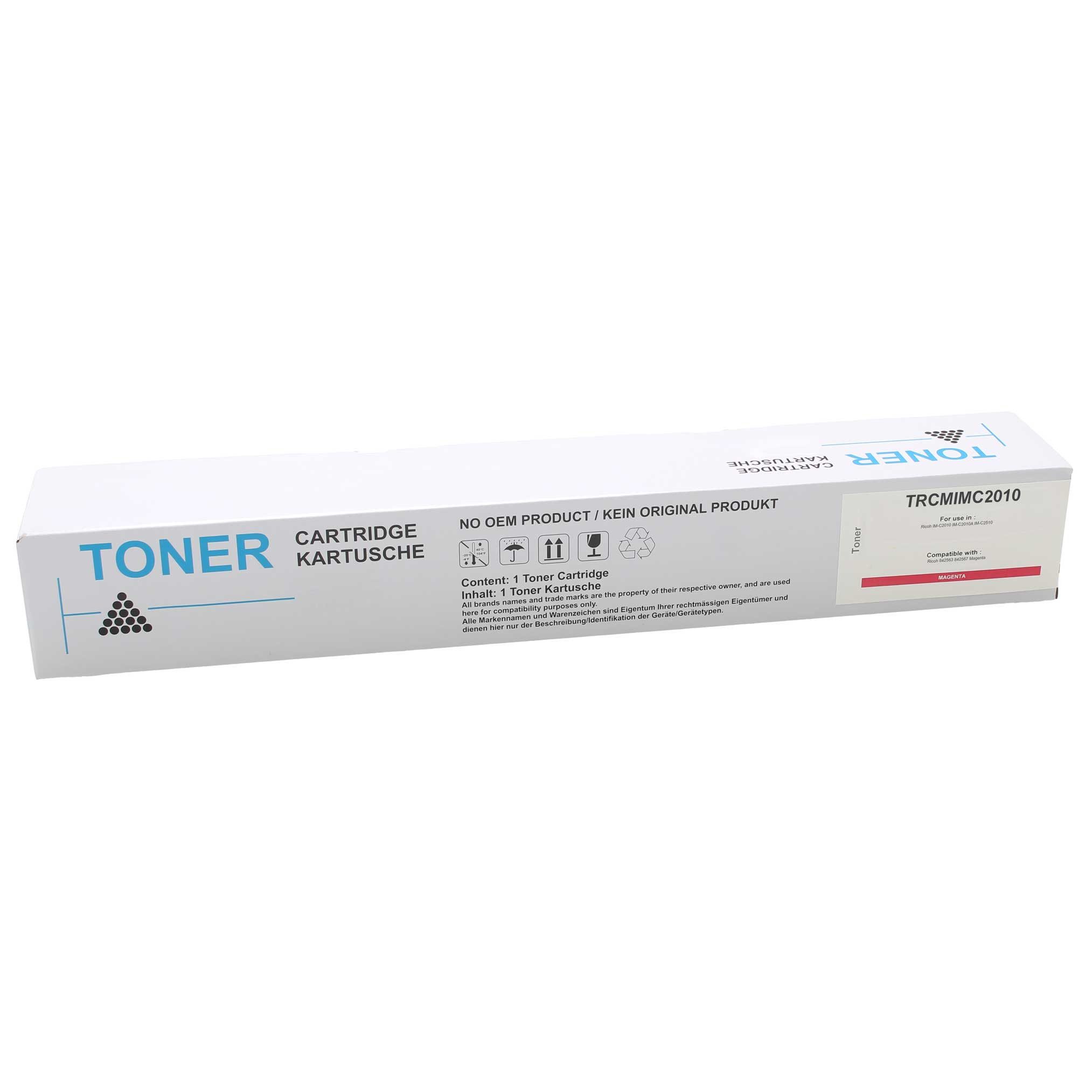 ABC Tonerkartusche Kompatibler Toner für Ricoh 842563 Magenta 18000 Seiten IM-C2010 IM-C2