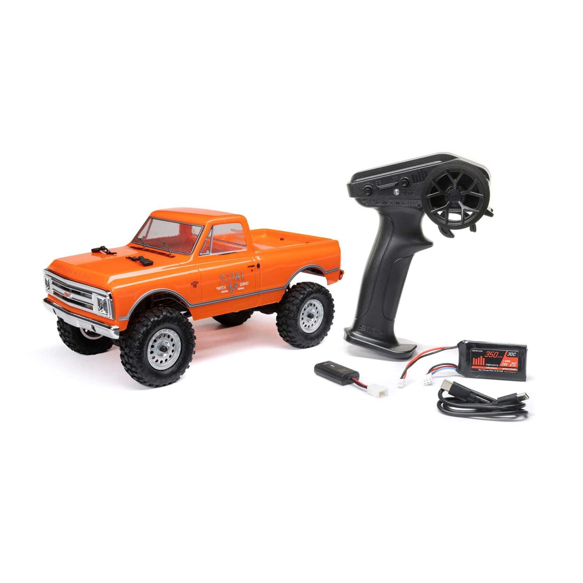 RC-Buggy Axial RC Crawler SCX24 1967 Chevrolet C10 V2 1:24 RTR Orange