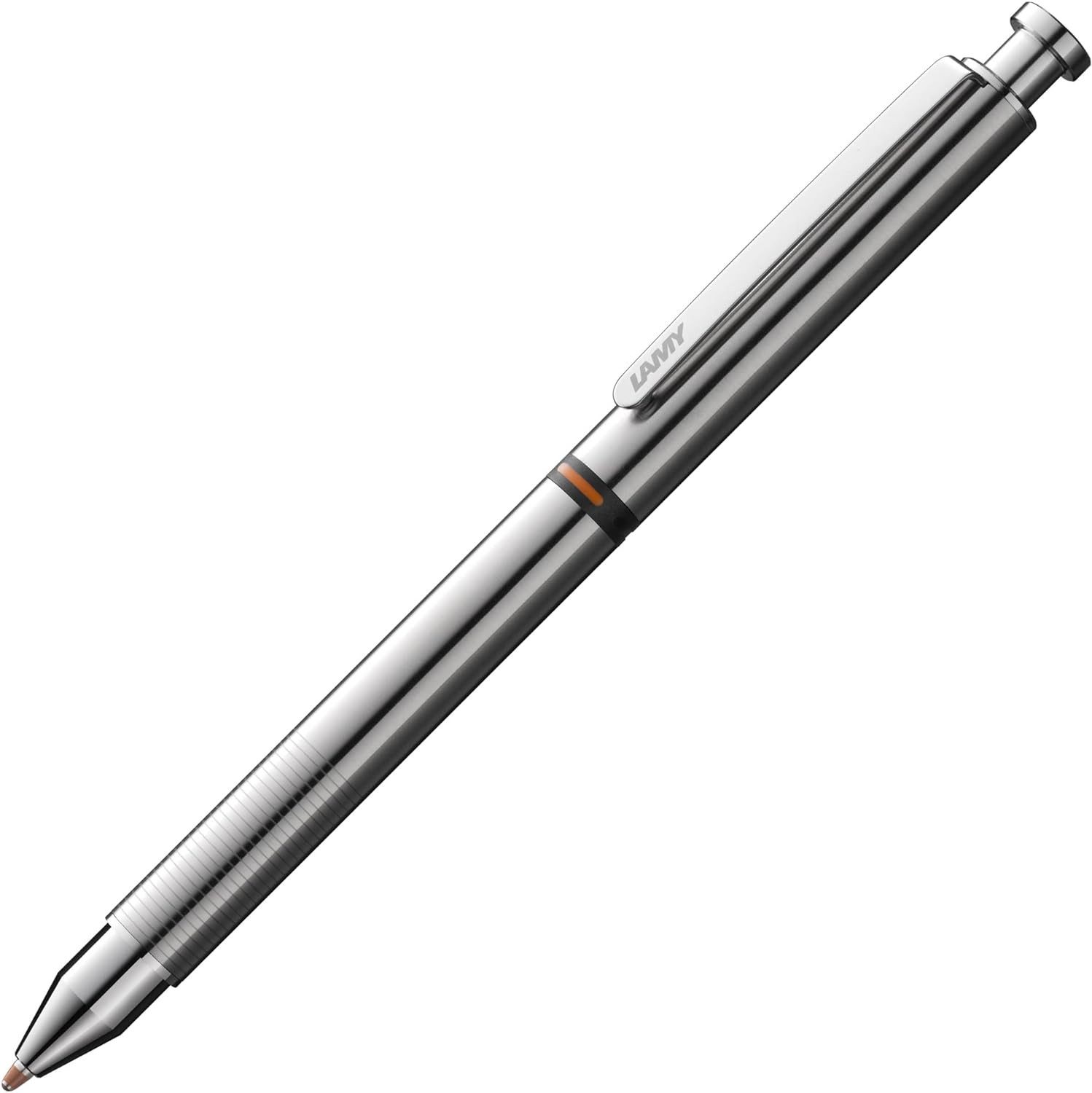 Thumbnail - LAMY Kugelschreiber st twin pen, 2 in 1 Set [645] Kuli und Druckbleistift aus Edelstahl mit Lederetui