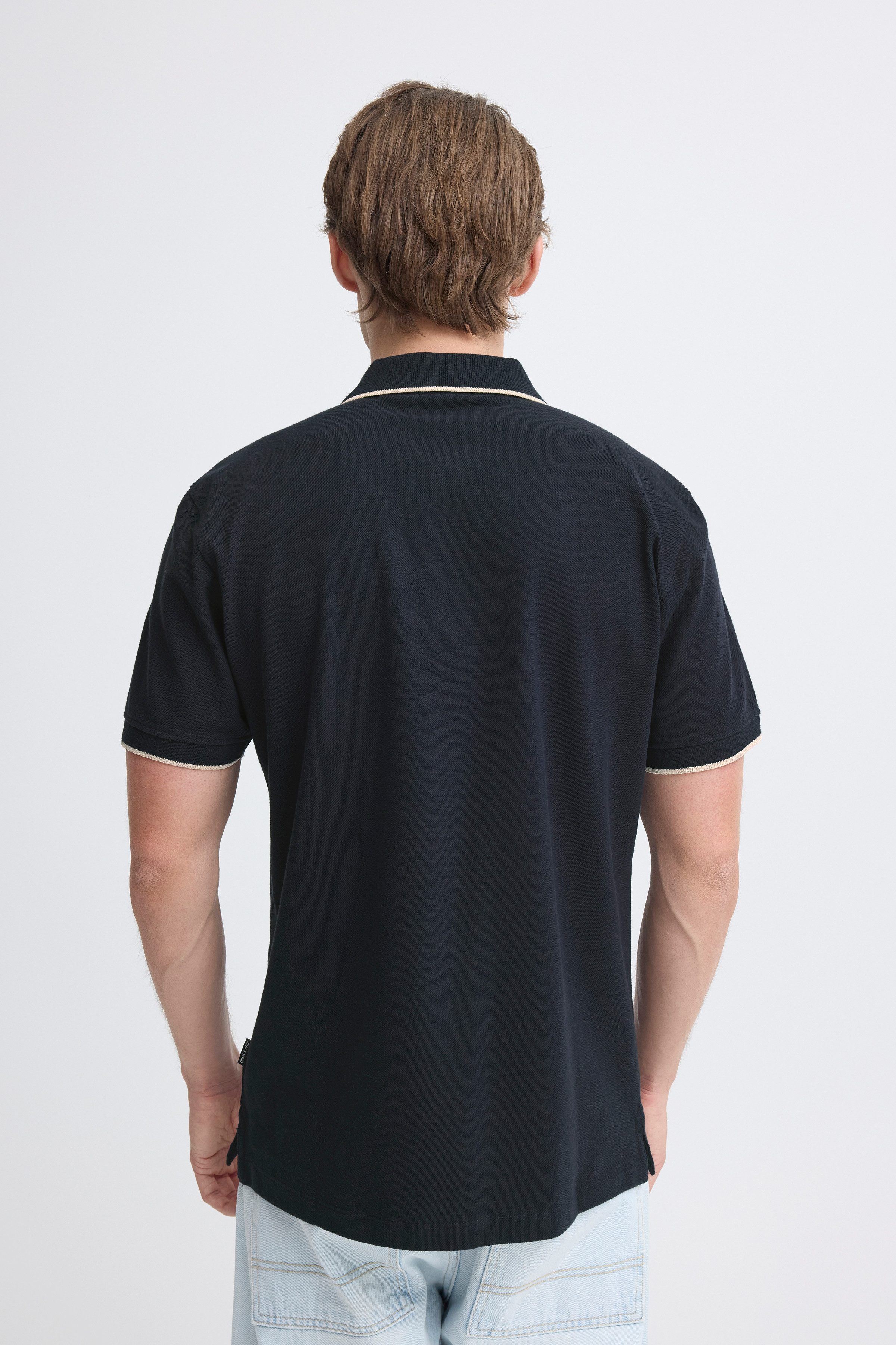 Blend Poloshirt BHEDIN POLO S/S mit Polokragen, aus Baumwolle und Jersey, Regular Fit, Kurzarm – Bild 3 von 5