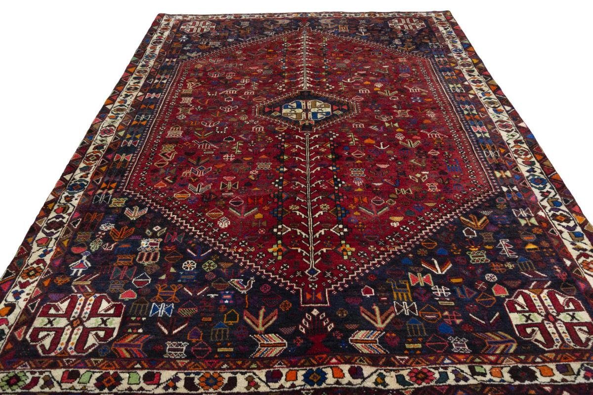 Orientteppich Shiraz / Nain 210x303 Trading, rechteckig, Handgeknüpfter mm Orientteppich Perserteppich, Höhe: 10