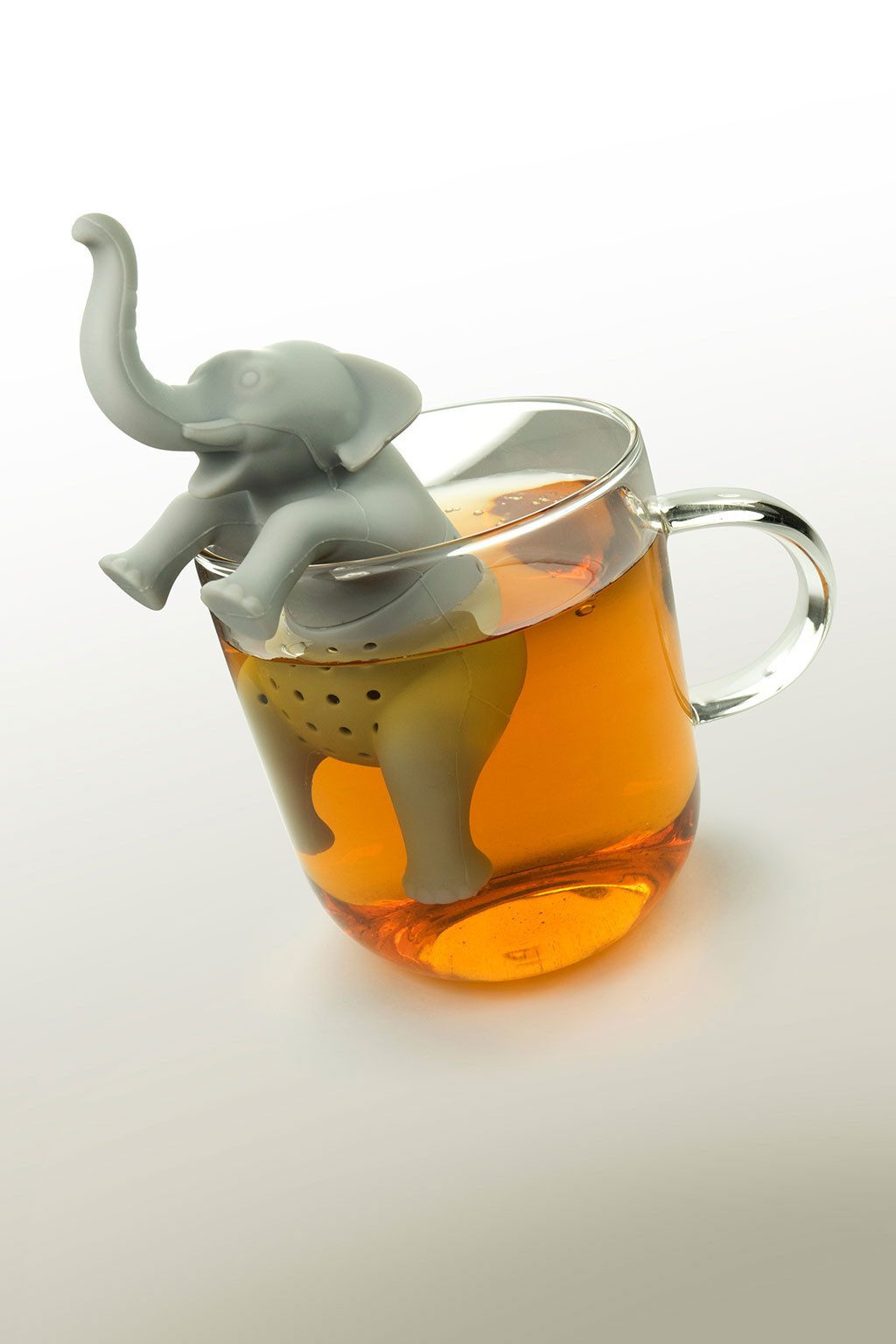 WestCraft Teesieb Cute Animal Tee-Sieb, Tee Ei, Tea Infuser, Teekugel Silikon Jumbo, Silikon, (1-St), Lustige Tee-Ei-Tier-Figuren, Zur Zubereitung von 1 Tasse losen Tee