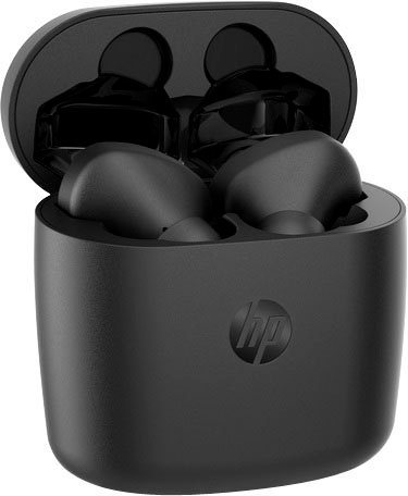 HP Wireless-Ohrhörer G2 In-Ear-Kopfhörer (Freisprechfunktion, LED  Ladestandsanzeige, Noise-Cancelling, Sprachsteuerung, True Wireless, integrierte  Steuerung für Anrufe und Musik, Bluetooth)