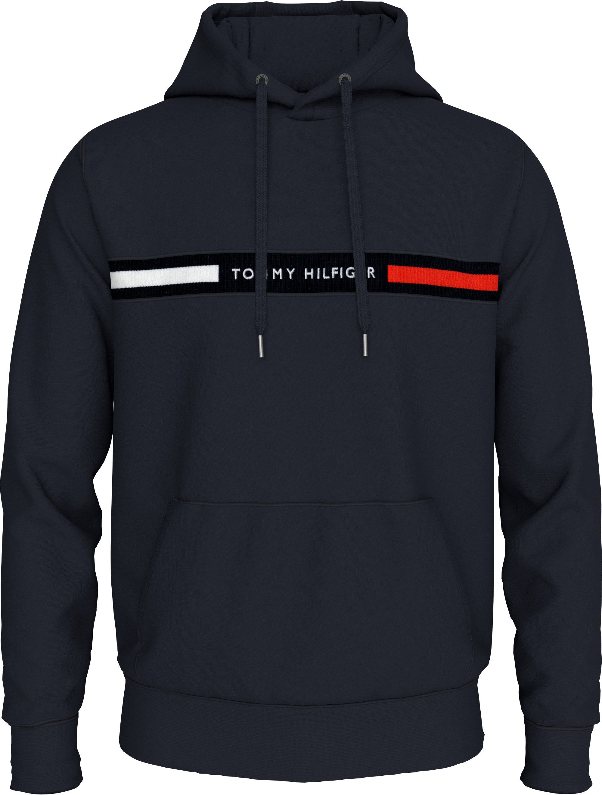 Kapuzensweatshirt HILFIGER CHEST INSERT