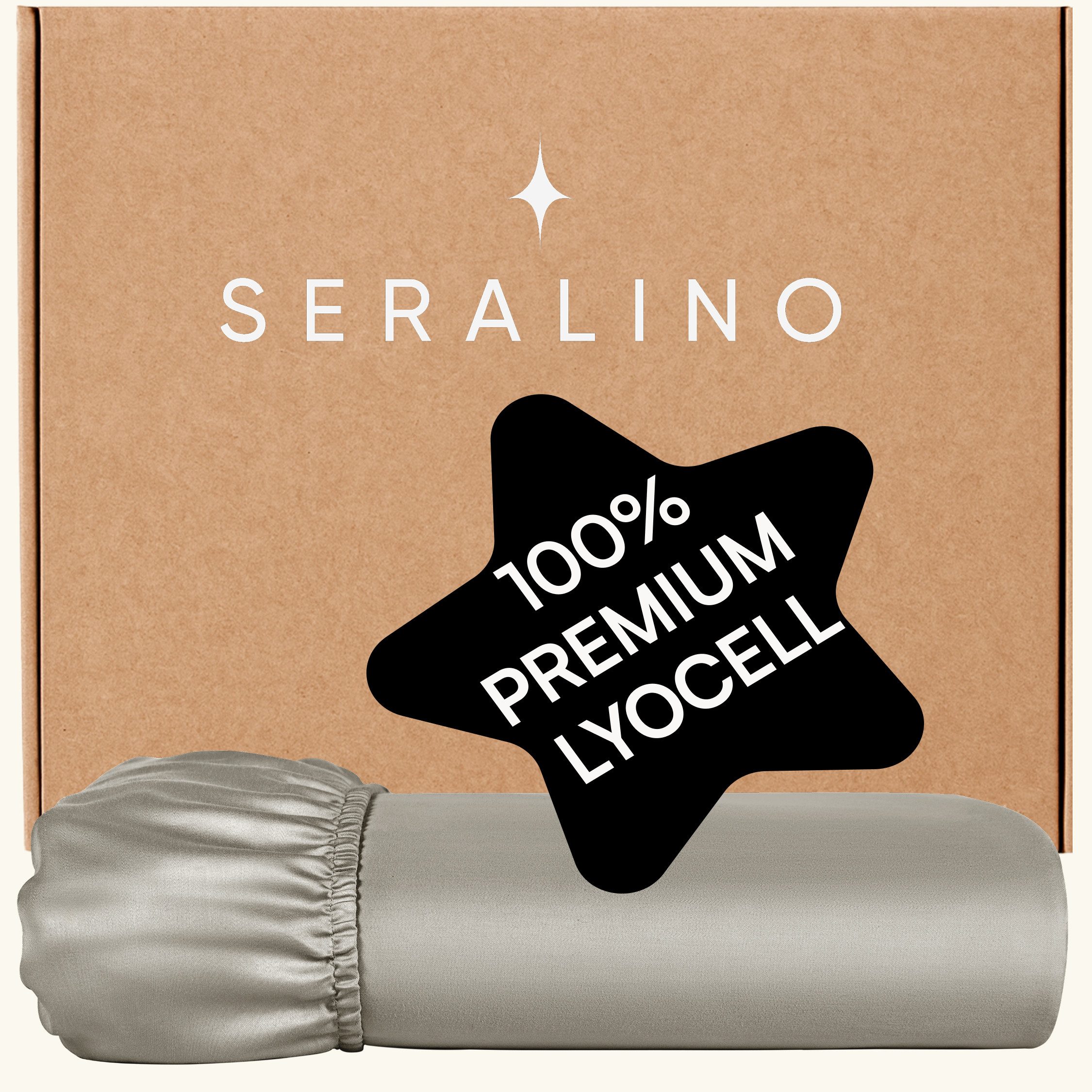 Seralino Spannbettlaken 100% Lyocell (Tencel), weiches, atmungsaktives Span günstig online kaufen