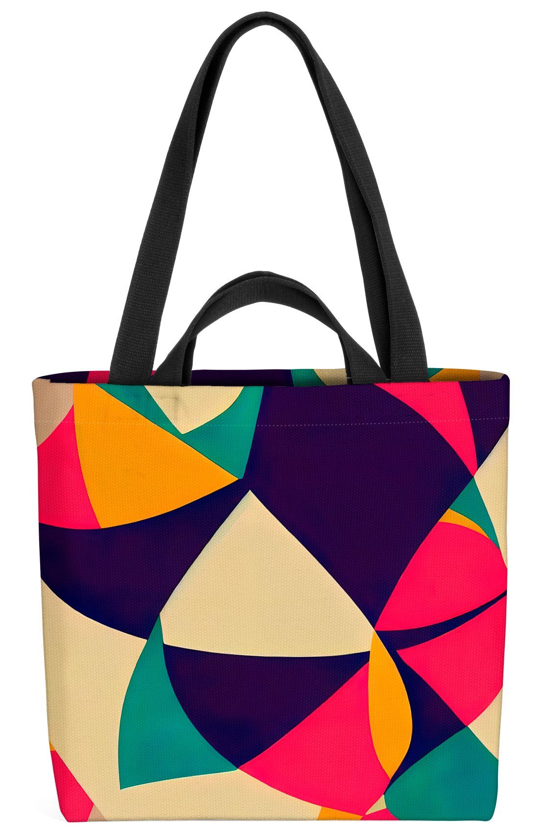 print Farben Muster Safari Tropen Afrika indige (1-tlg), VOID Henkeltasche Afrika Fashion grafik