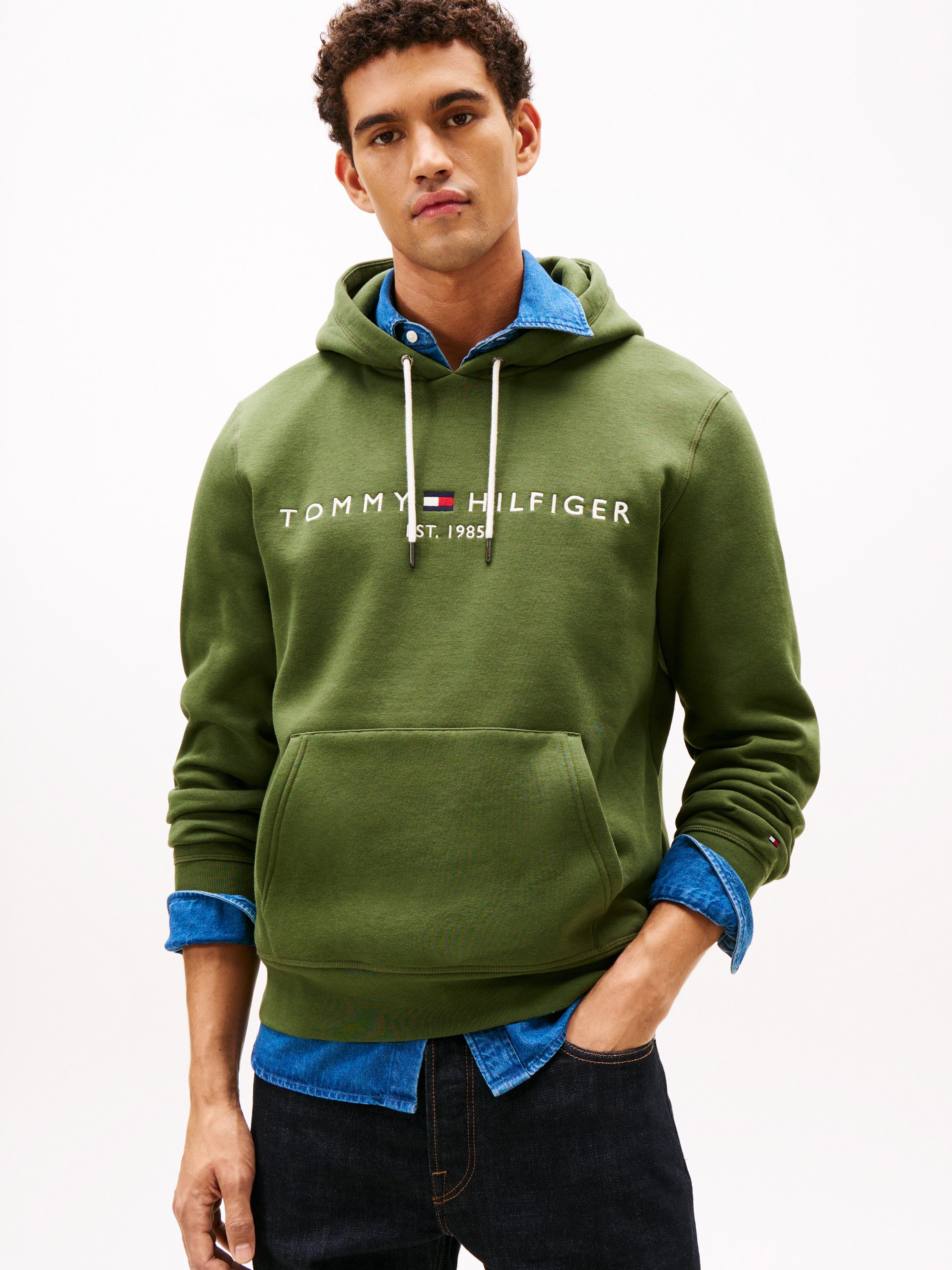 Tommy Hilfiger Kapuzensweatshirt TOMMY LOGO HOODY günstig online kaufen