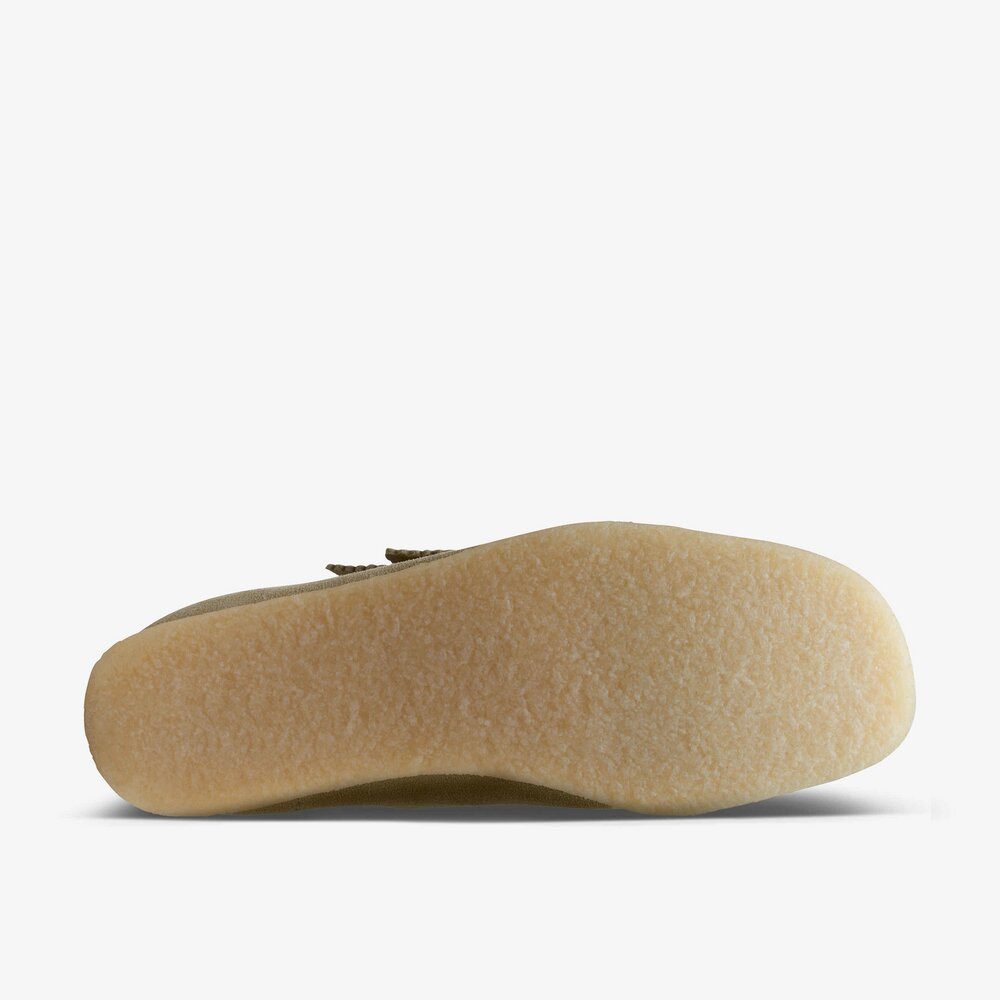 Clarks Clarks - Wallabee Boot. - Beige Stiefel