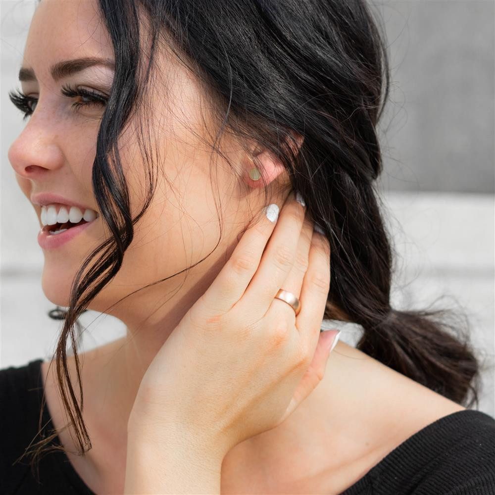 BUNGSA Fingerring 70 (22.3) Bungsa rosegoldener RING - Rosé Rosegold - Damenring (Ring, 1-tlg), Damen Herren – Bild 4 von 5