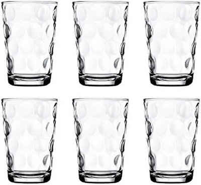 Pasabahce Glas 6er Pack Space Becher Склянки для води 208ml Trinkgläser