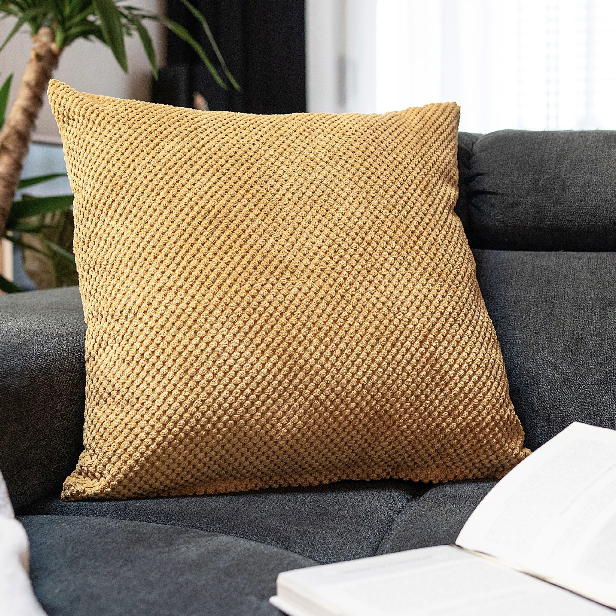 REALLaxx Dekokissen Bubble, Sofakissen 45/70 cm weich, genoppt, Kissenbezug günstig online kaufen