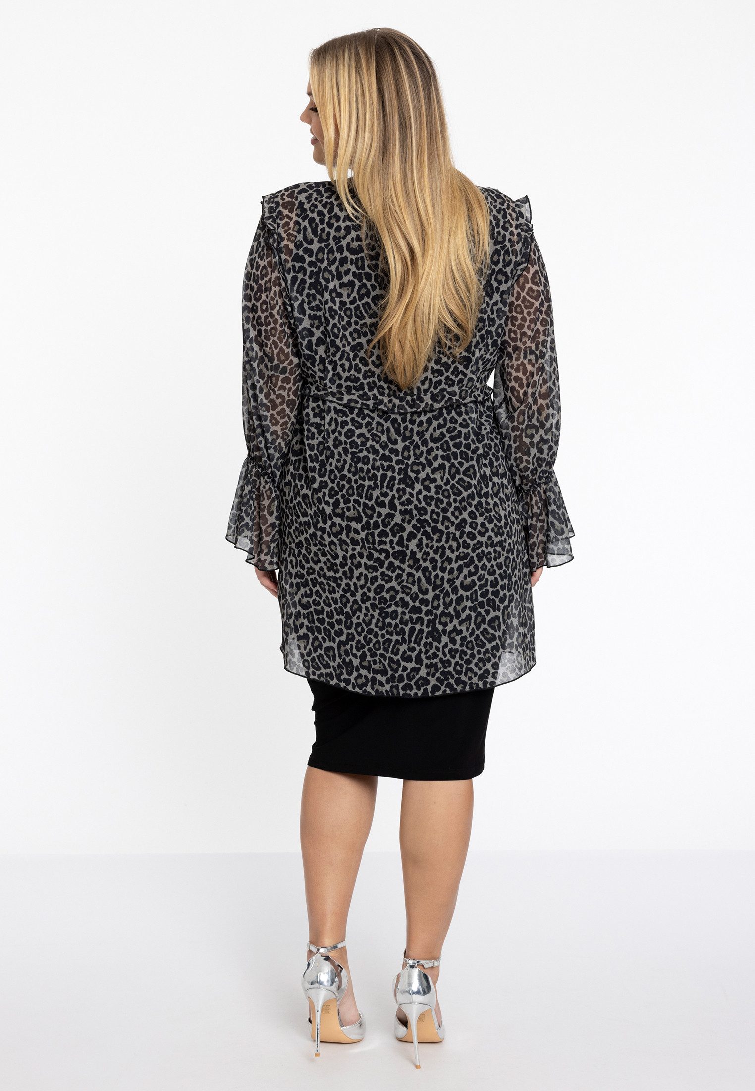 YOEK Cardigan Damen Strickjacke Große Größen