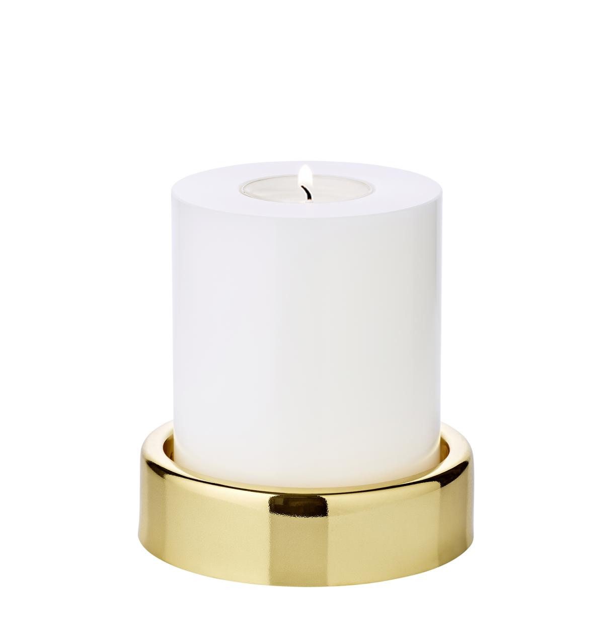 EDZARD Kerzenhalter Sanremo, 2er-Set, Edelstahl, vernickelt, hochglanzpolie günstig online kaufen