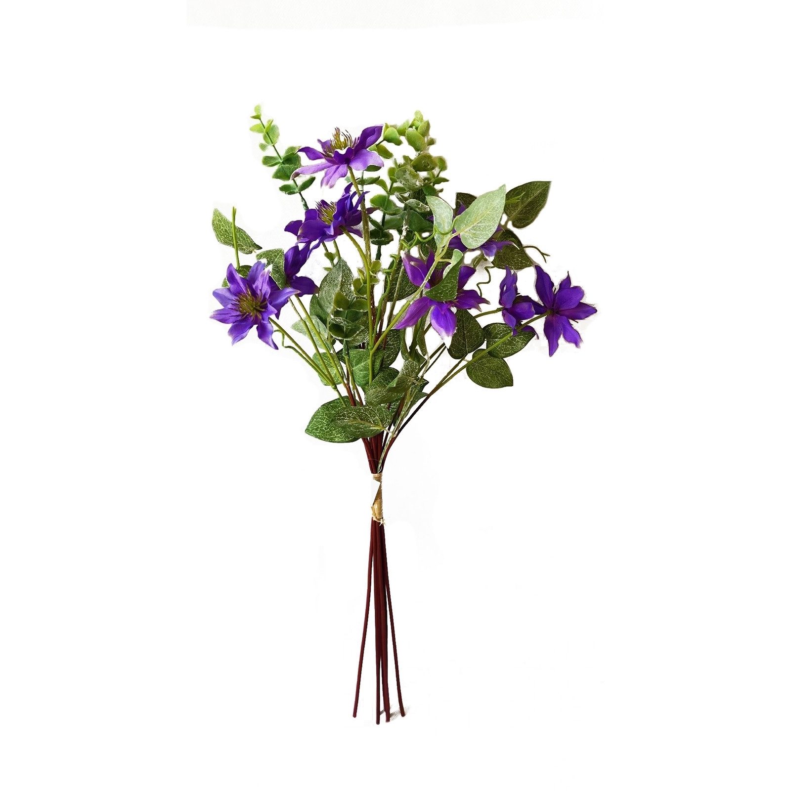 Kunstblume Blumenstrauß Lila Clematis Clematis, NTK-Collection, günstig online kaufen