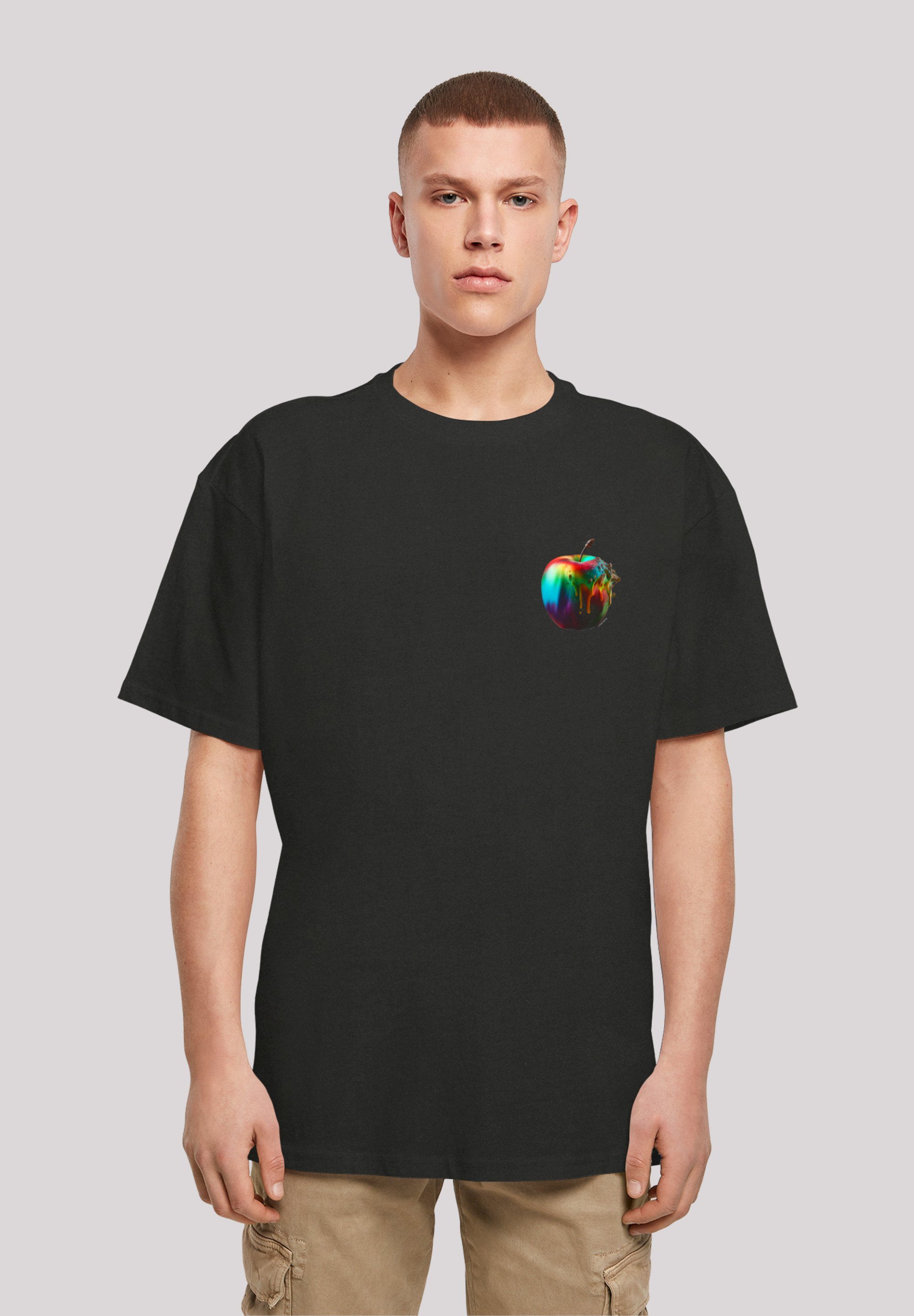 F4NT4STIC T-Shirt "Colorfood Collection - Rainbow Apple", Print günstig online kaufen