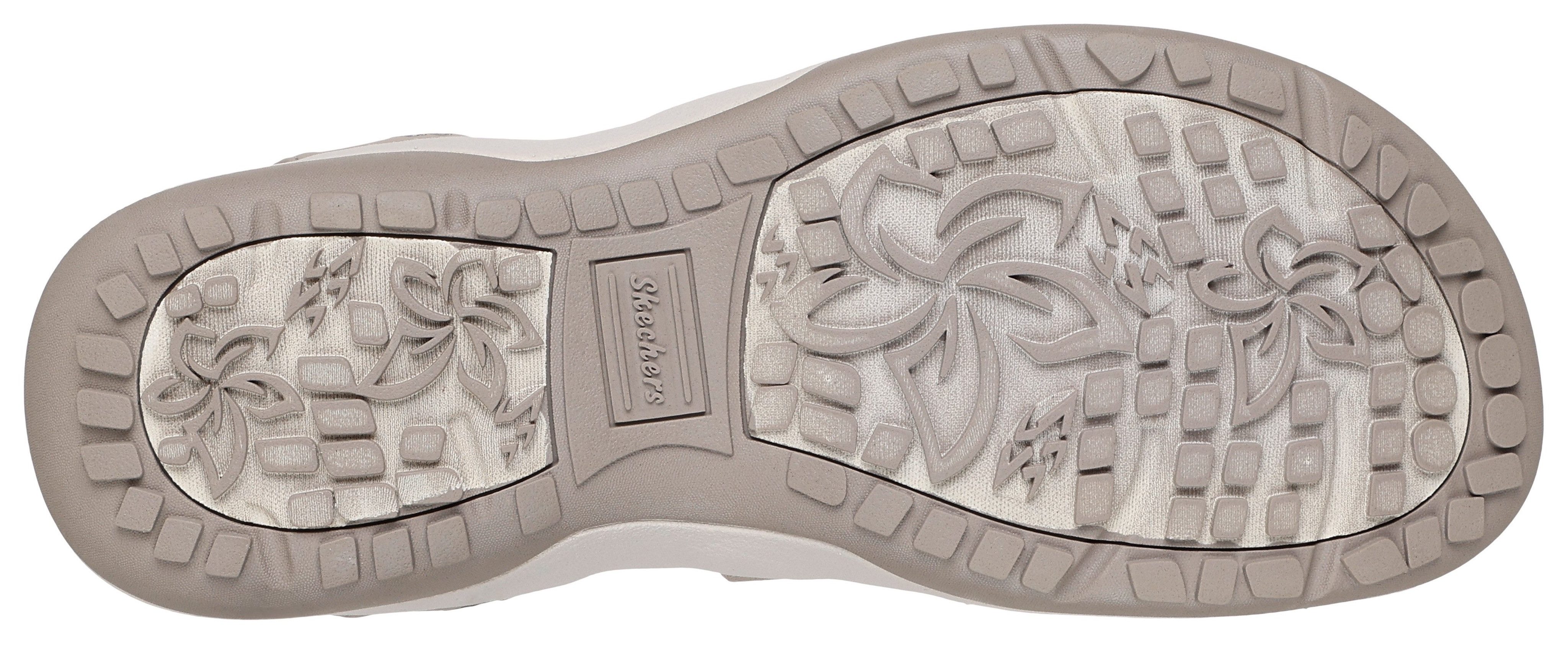 Skechers REGGAE SLIM-STRETCH FLEX Sandale Flats, Trekking Sandale mit Slip- günstig online kaufen