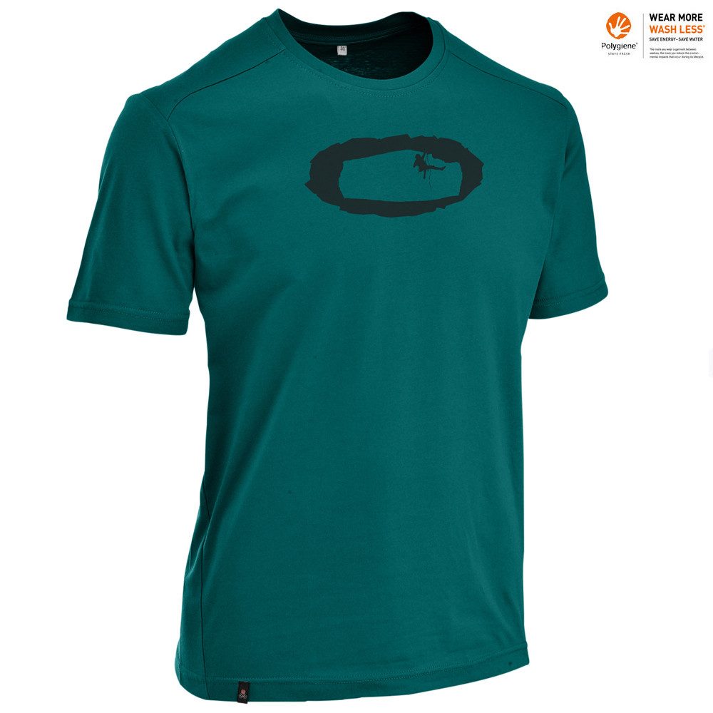 Maul T-Shirt Maul - KRAXLMAX II schnelltrocknendes Herren Allround T-Shirt, petrol