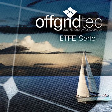 offgridtec Solarmodul ETFE SPR-F 165W 27V marine Solarzelle flexibel, 165 W, Monokristallin, hervorragender Schutz durch EFTE High-Tec Kunststoff
