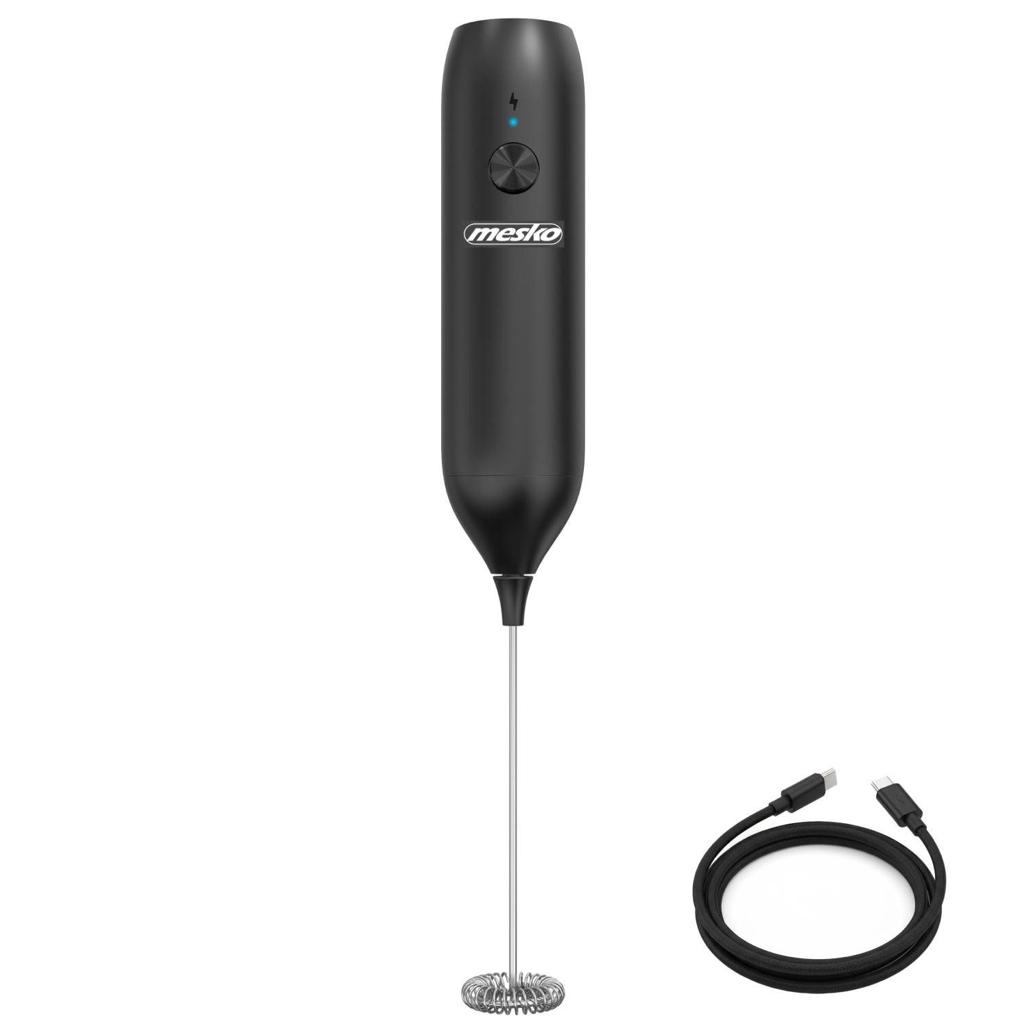 Mesko Milchaufschäumer Mesko MS 4534 USB aufladbarer Milchaufschäumer